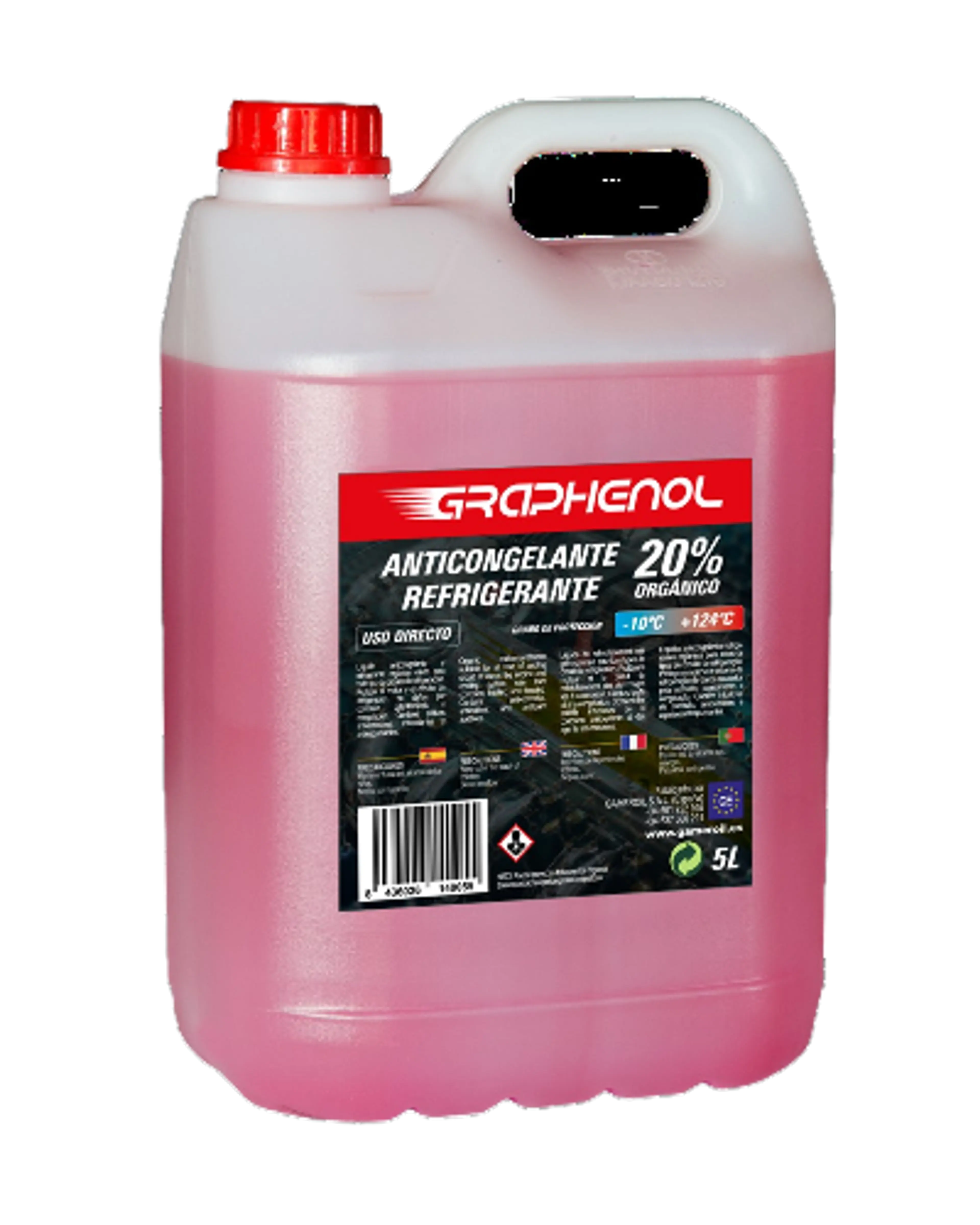 AGUA REFRIGERANTE 20 % ROJA