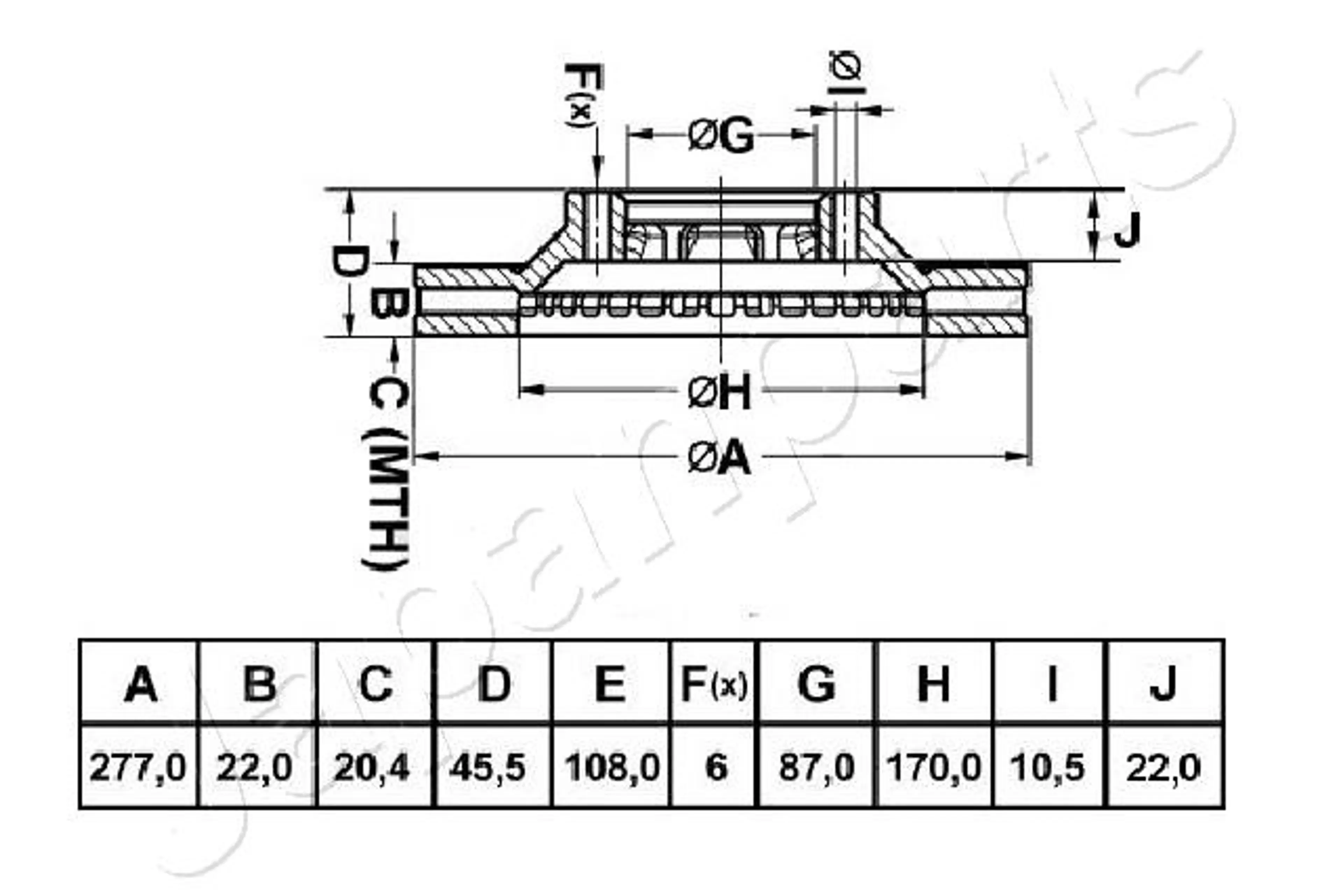 DISCOS DE FRENO  BS8566