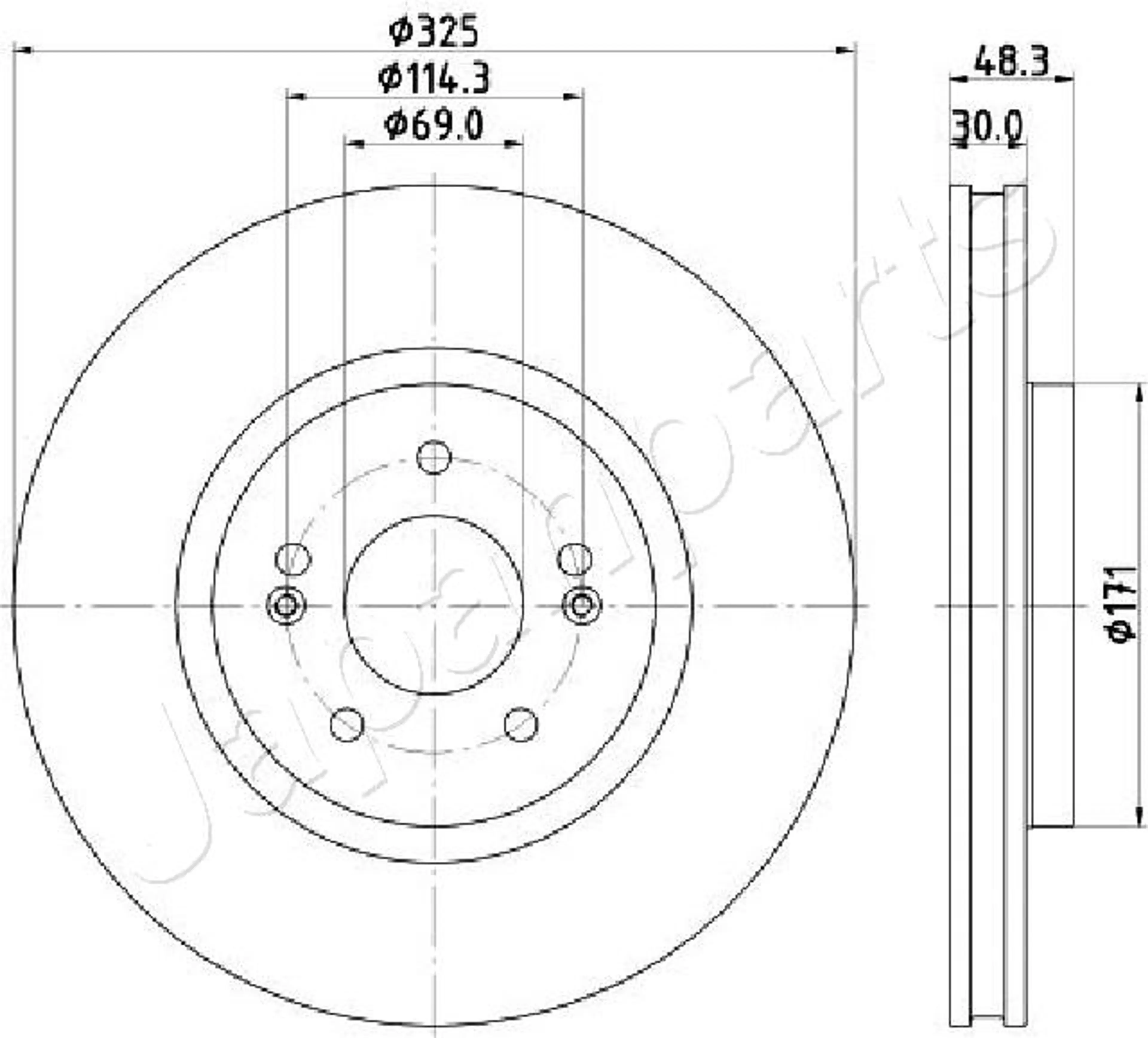 DISCOS FRENO  ABS18950  *