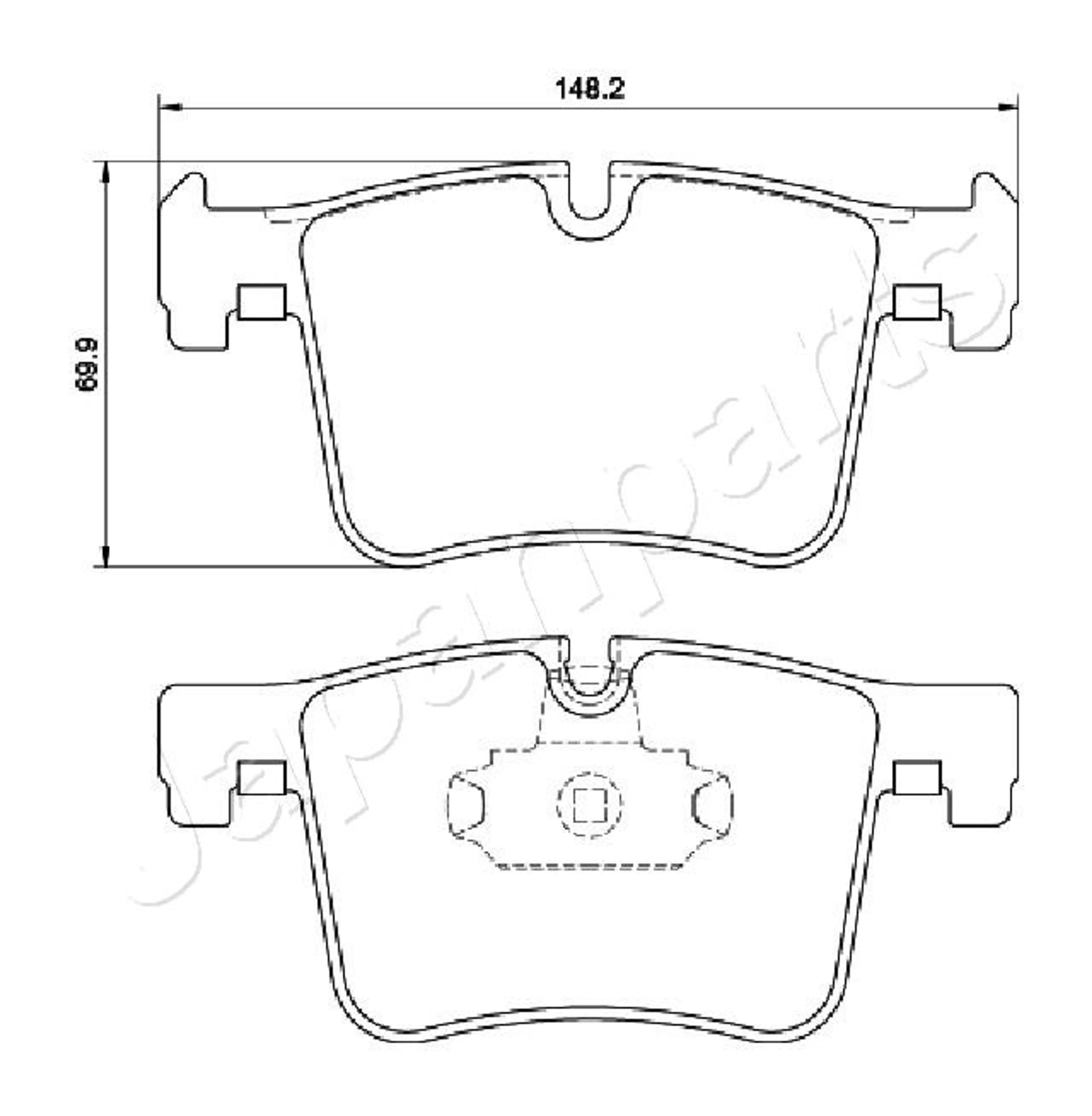 JGO PASTILLAS DE FRENO