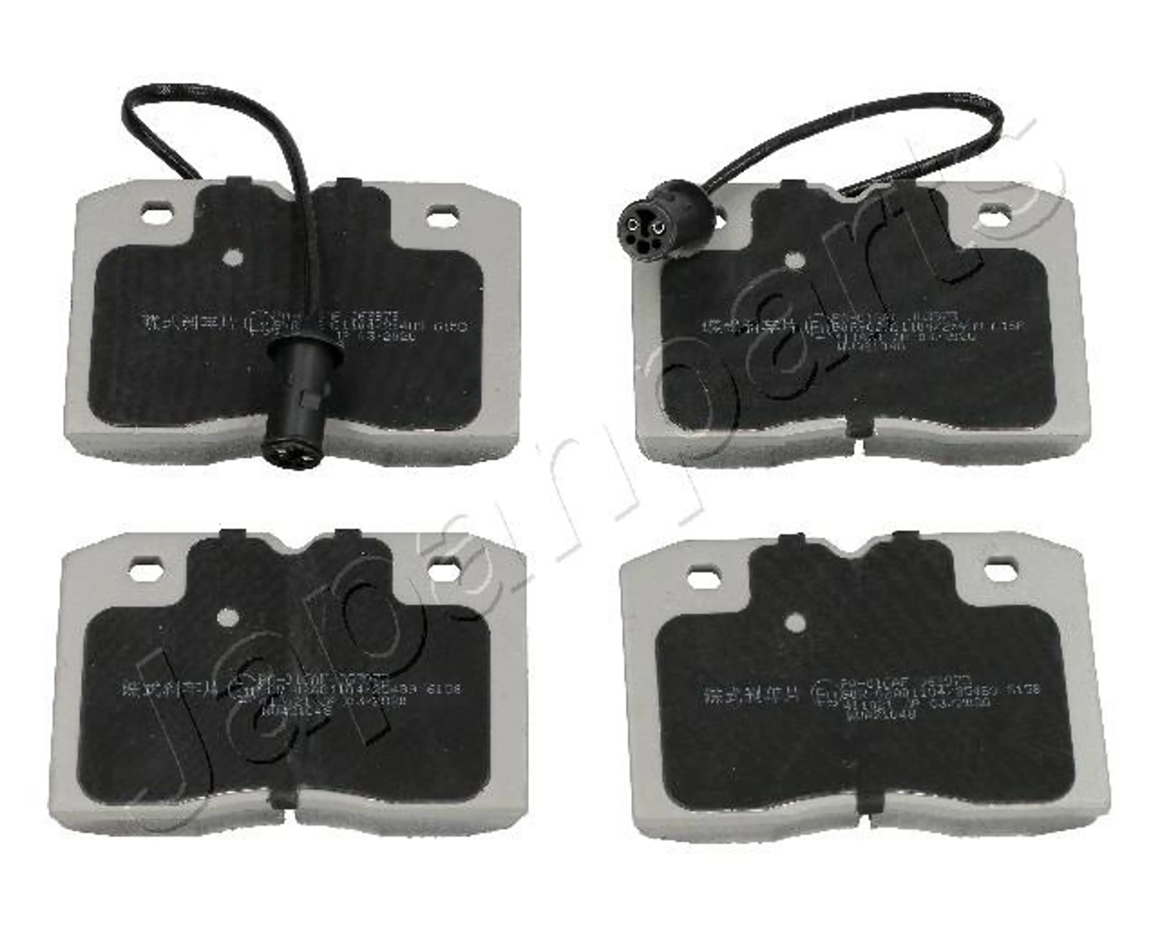 JUEGO DE PASTILLAS DE FRENO EJE DEL