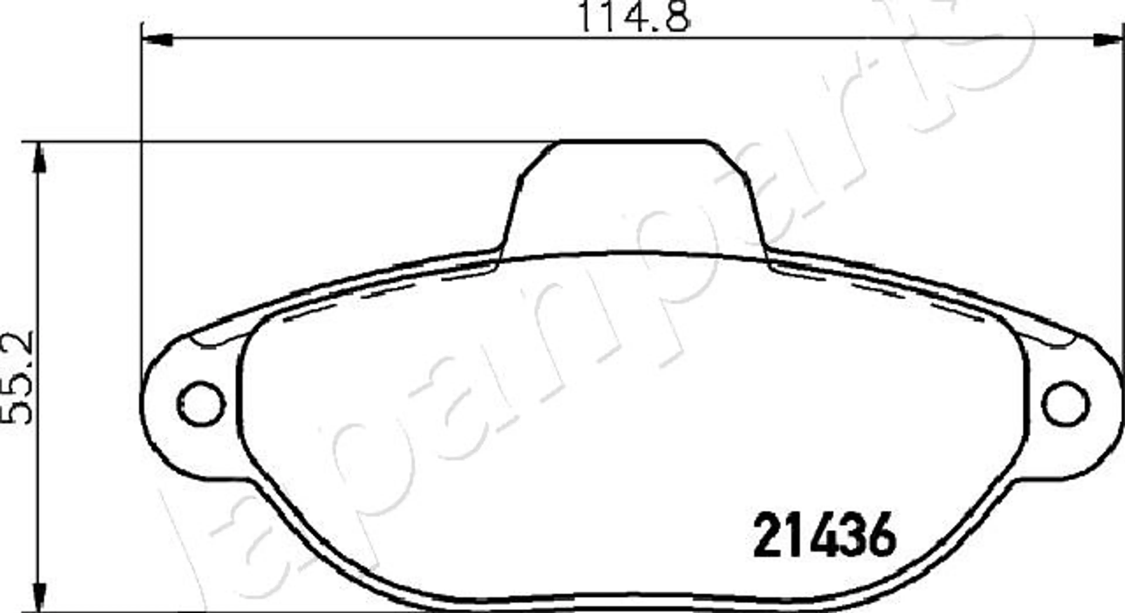 PASTIGLIE FRENO (PA0058AF C/SENSOR)