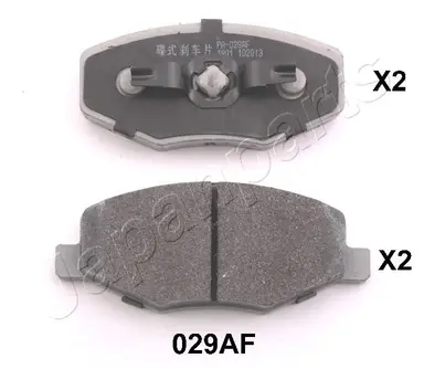 JUEGO DE PASTILLAS DE FRENO EJE DEL