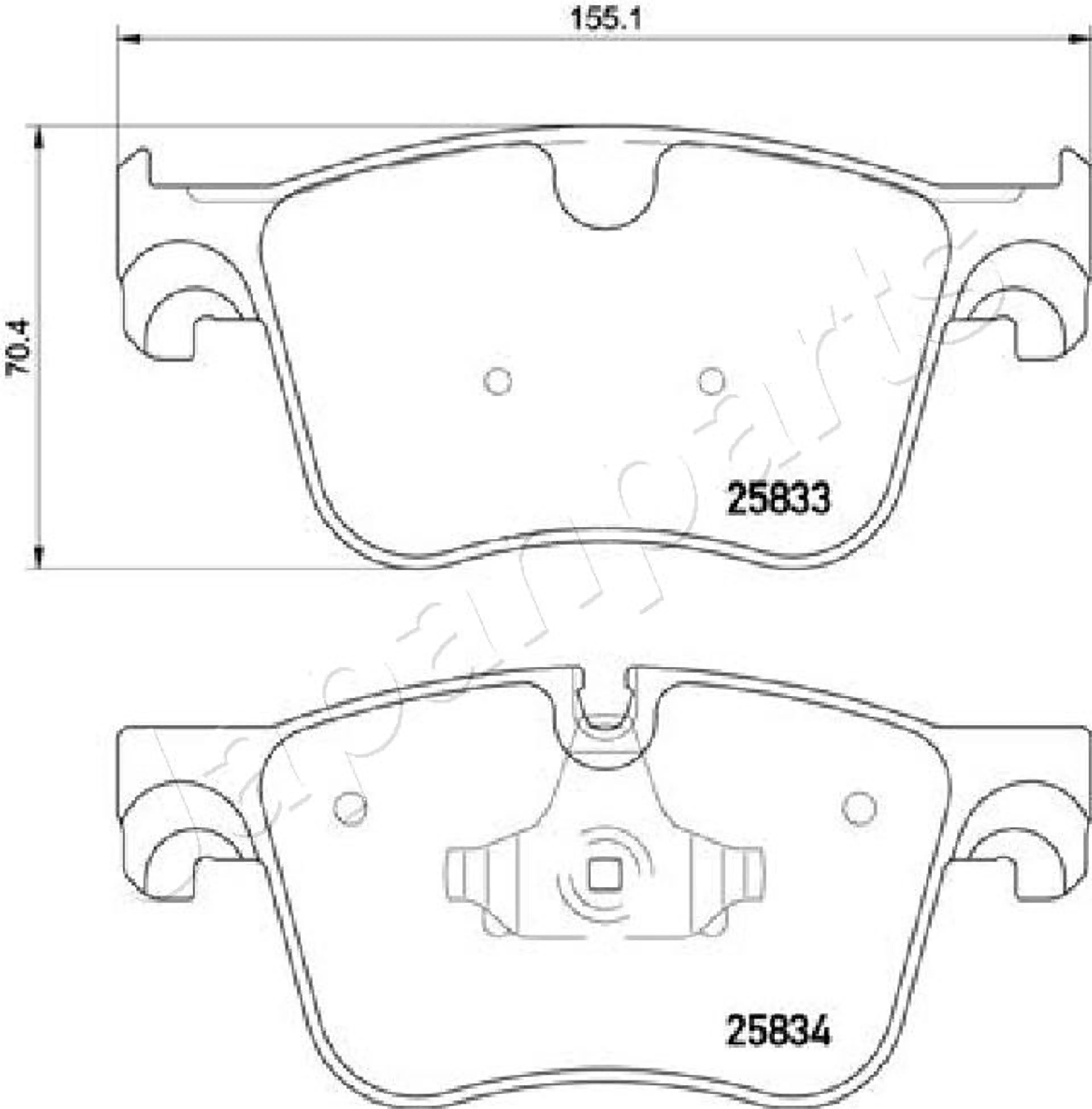 PASTILLAS FRENO PA0095AF