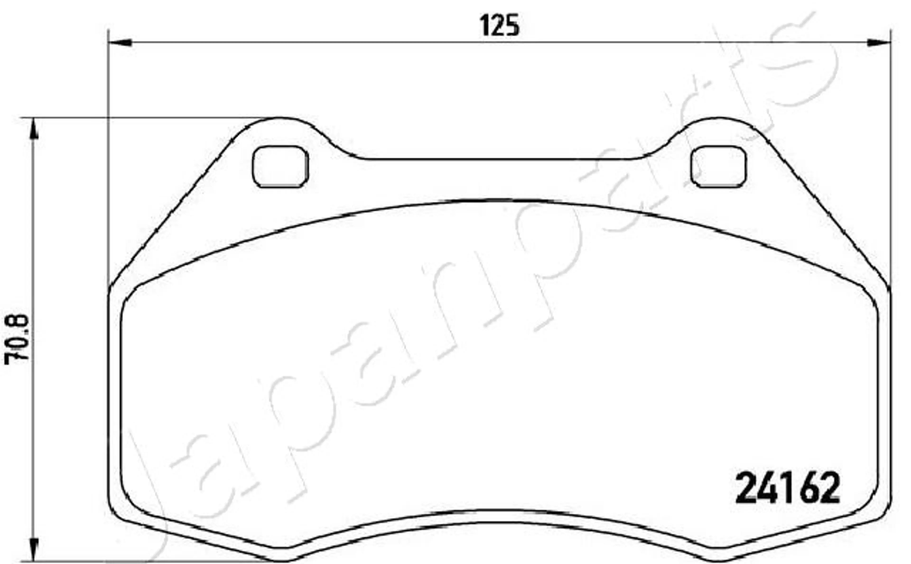 PASTILLAS DE FRENO PA0023AF