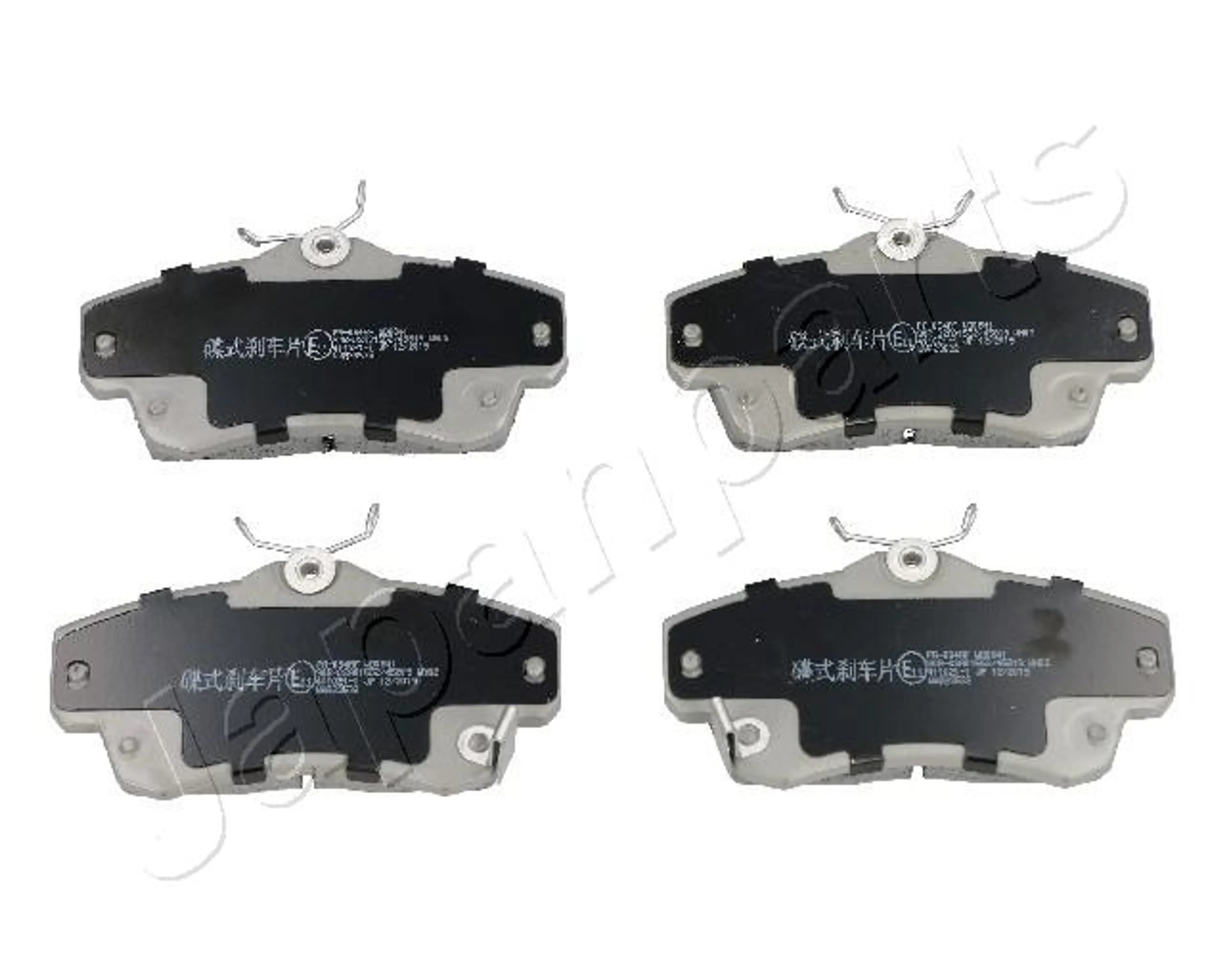 JUEGO DE PASTILLAS DE FRENO EJE DEL