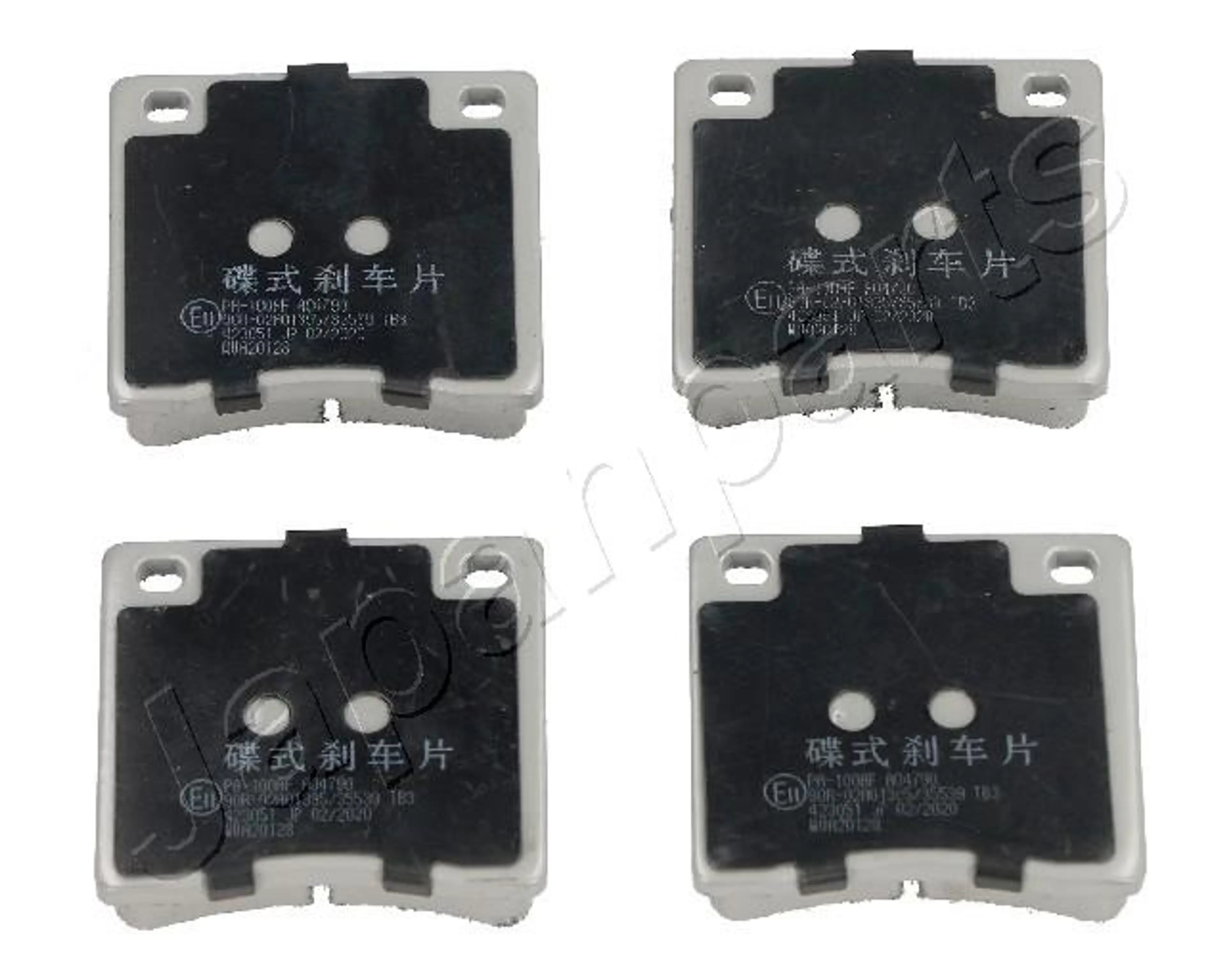 JUEGO DE PASTILLAS DE FRENO EJE DEL