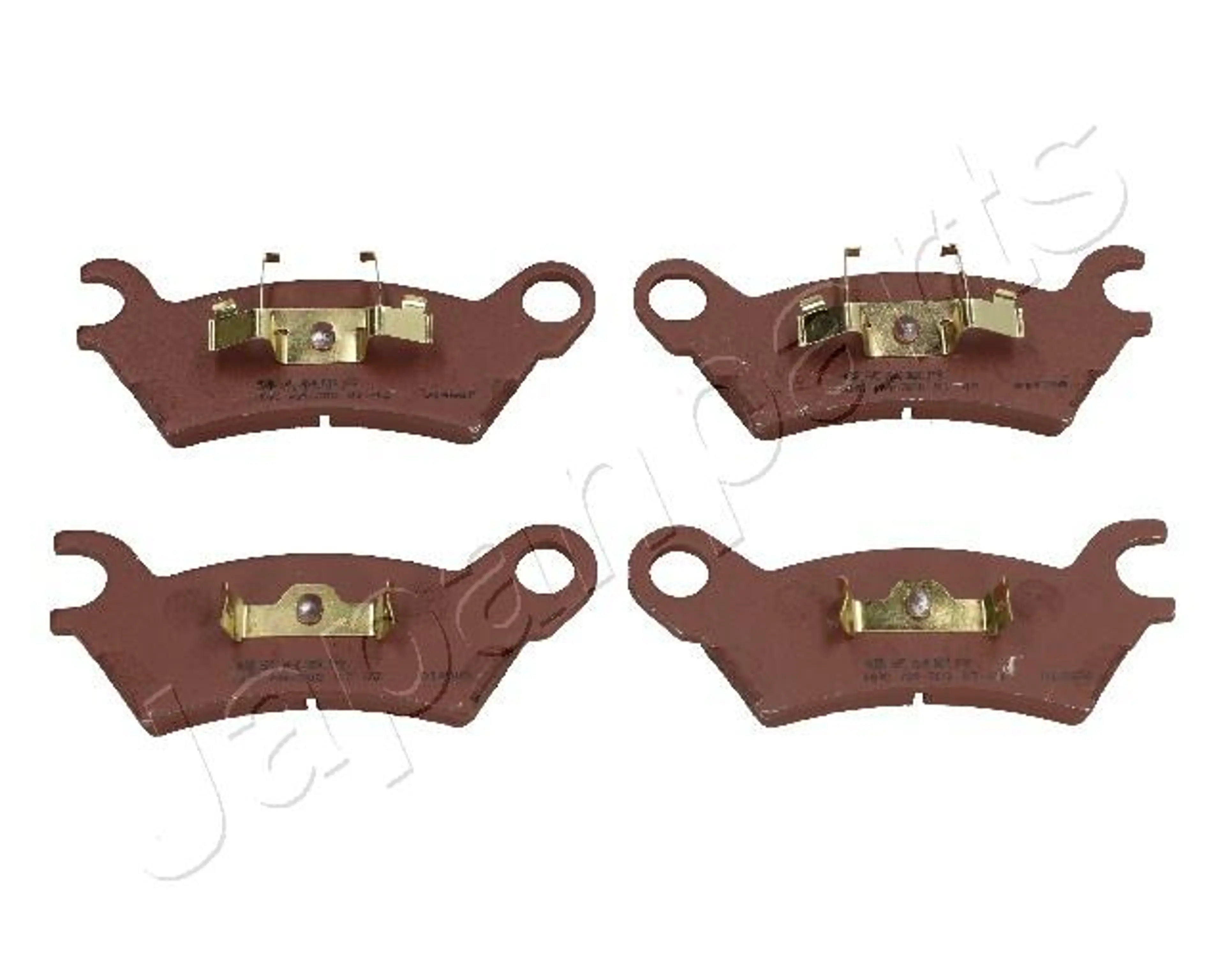 JUEGO DE PASTILLAS DE FRENO EJE DEL