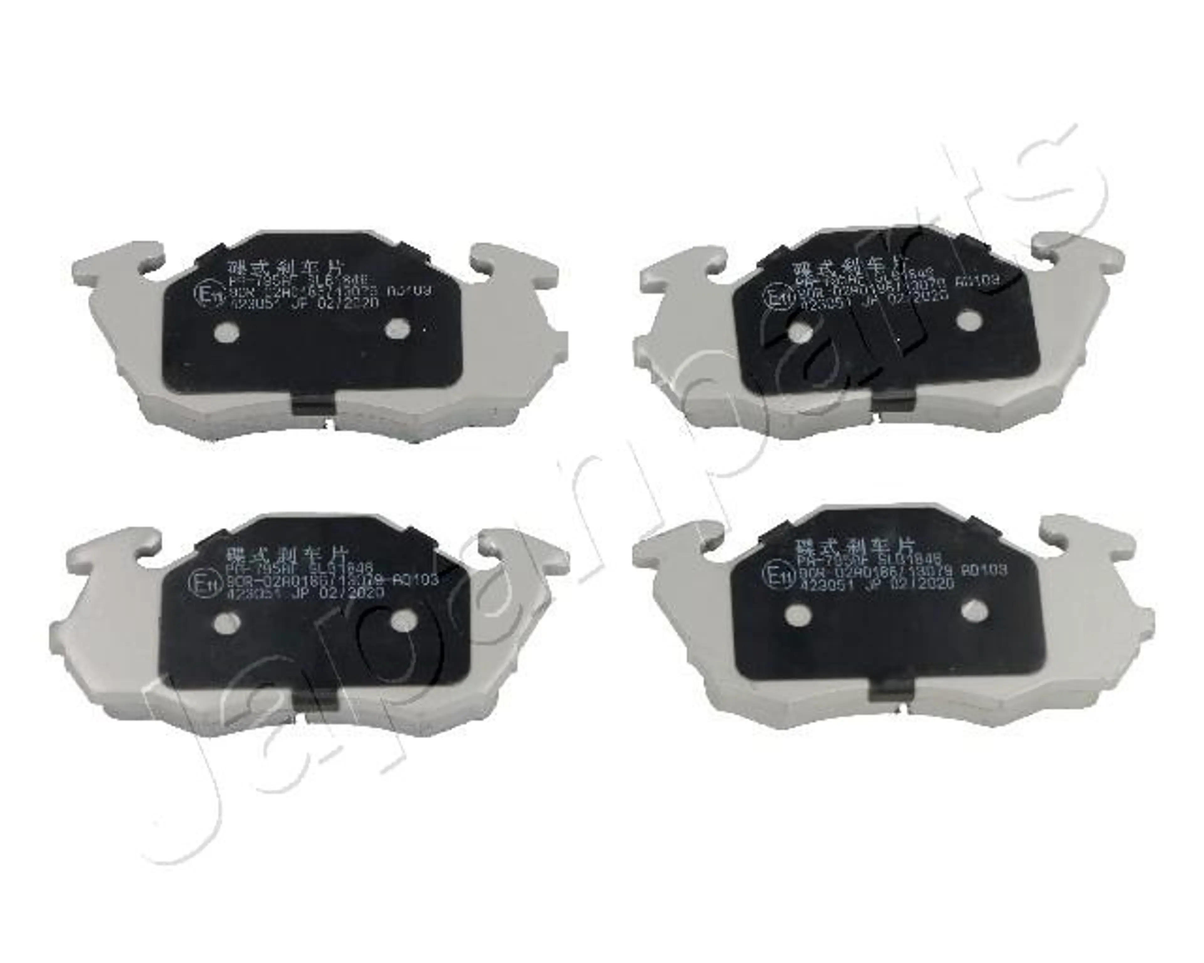 JUEGO DE PASTILLAS DE FRENO EJE DEL