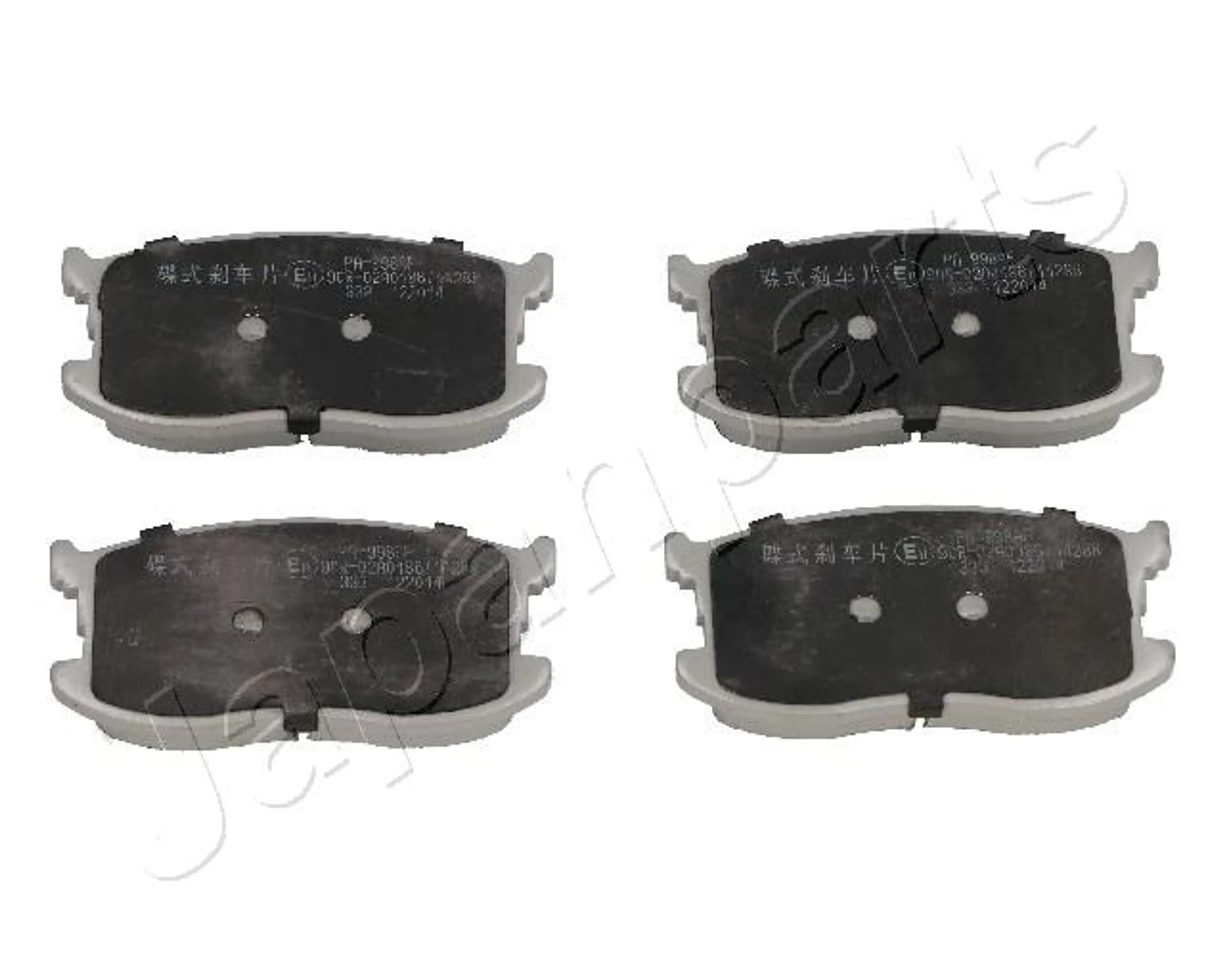 JUEGO DE PASTILLAS DE FRENO EJE DEL