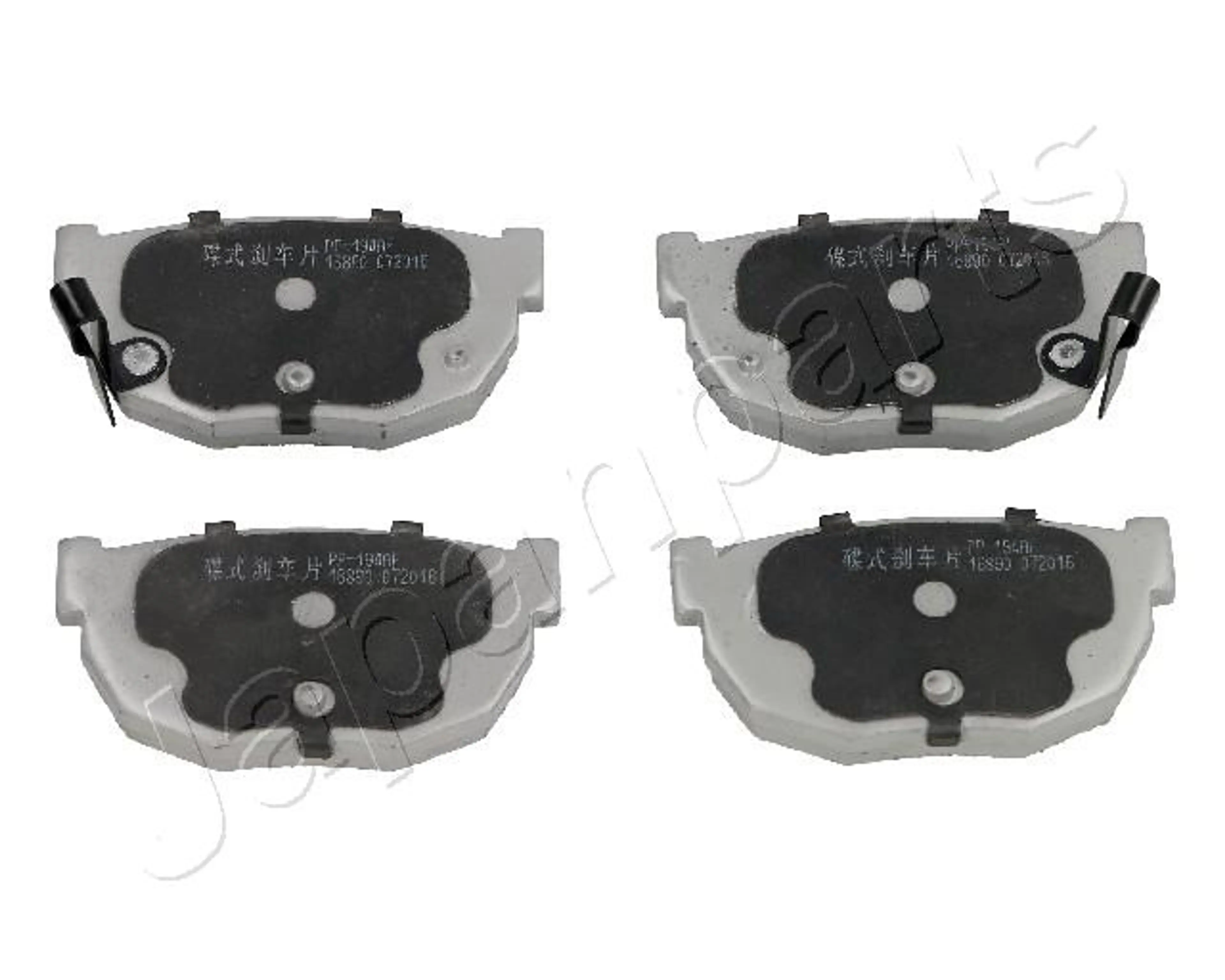 JUEGO DE PASTILLAS DE FRENO EJE TRA