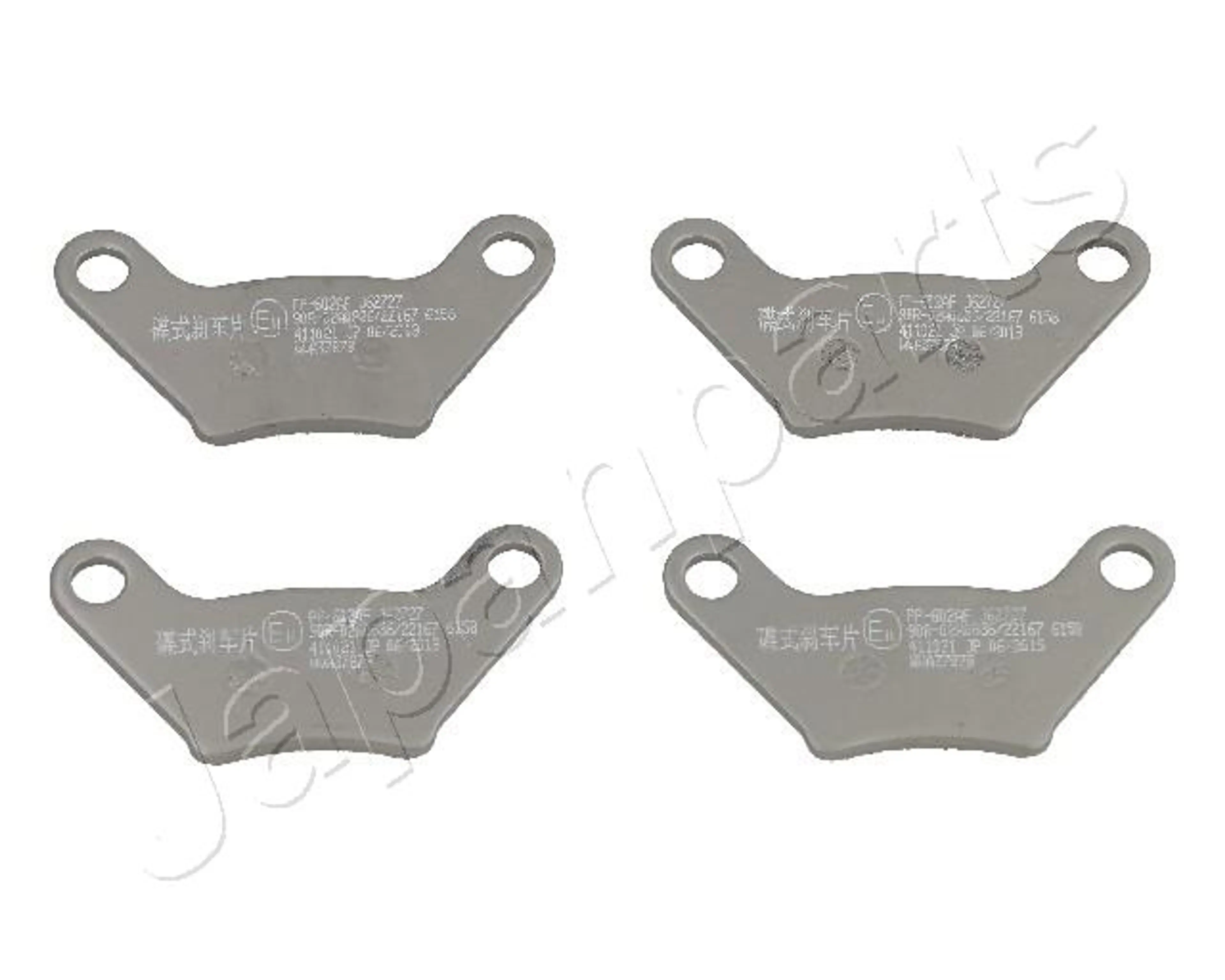 JUEGO DE PASTILLAS DE FRENO EJE TRA