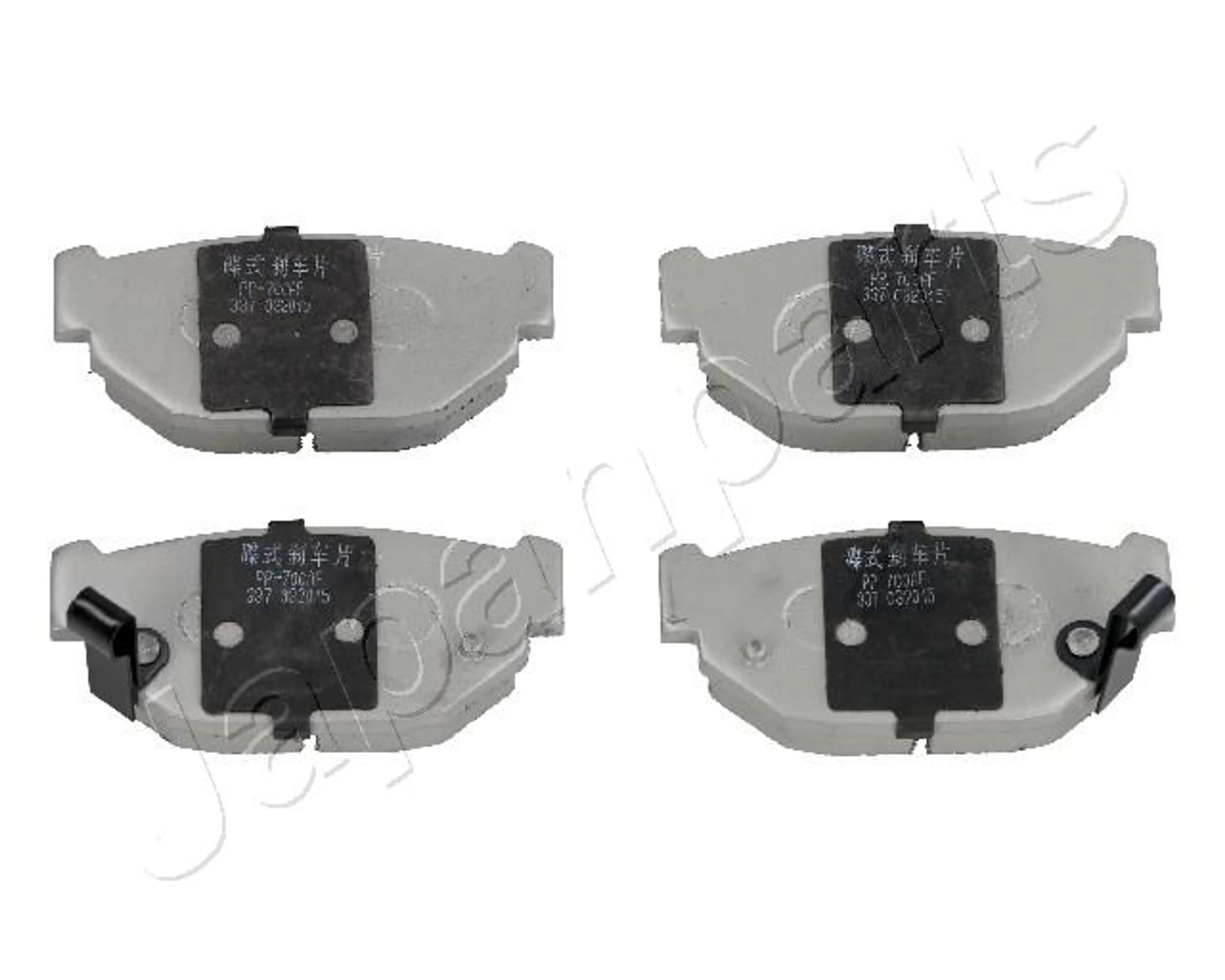 JUEGO DE PASTILLAS DE FRENO EJE TRA