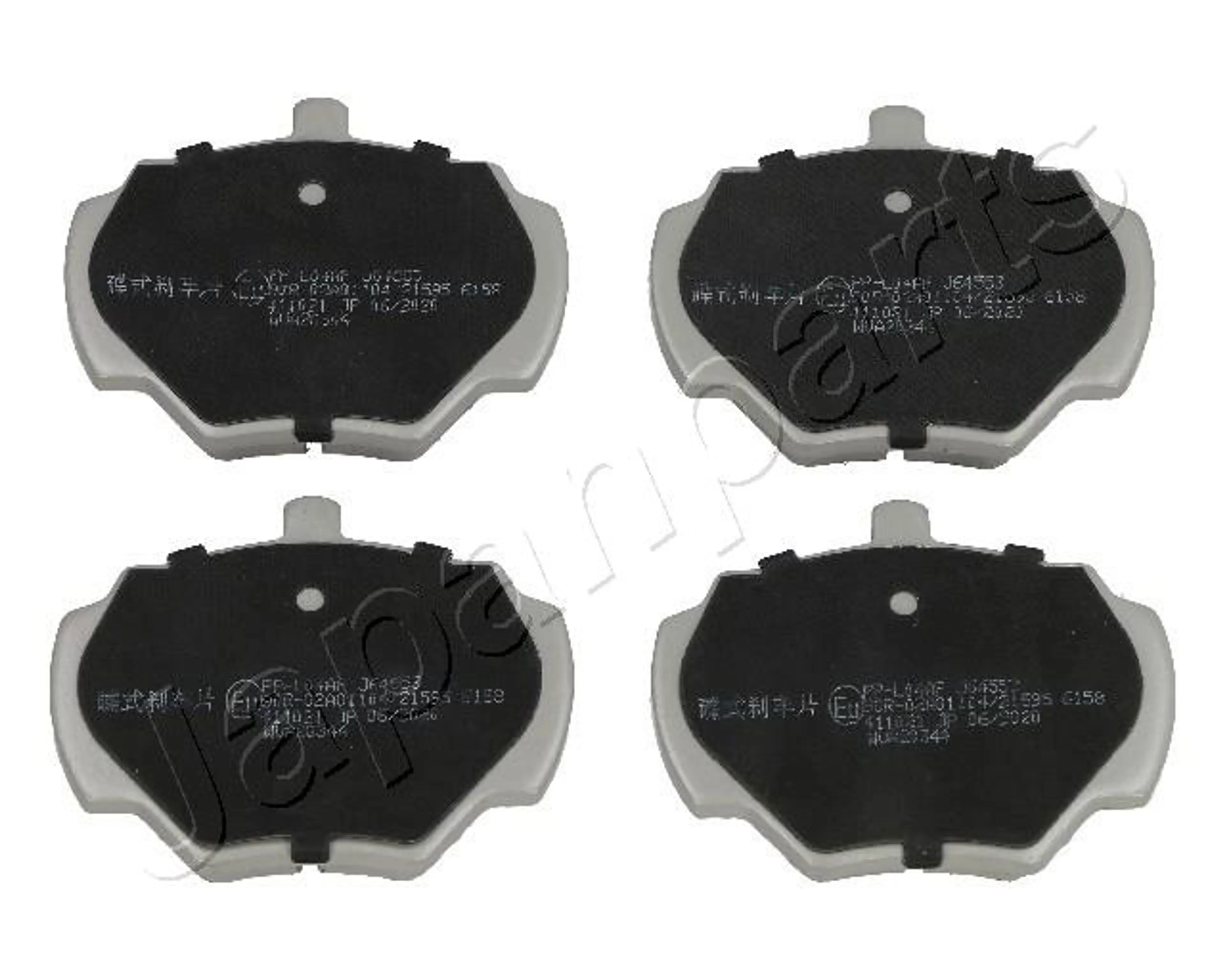 JGO PASTILLAS FRENO TRASERAS