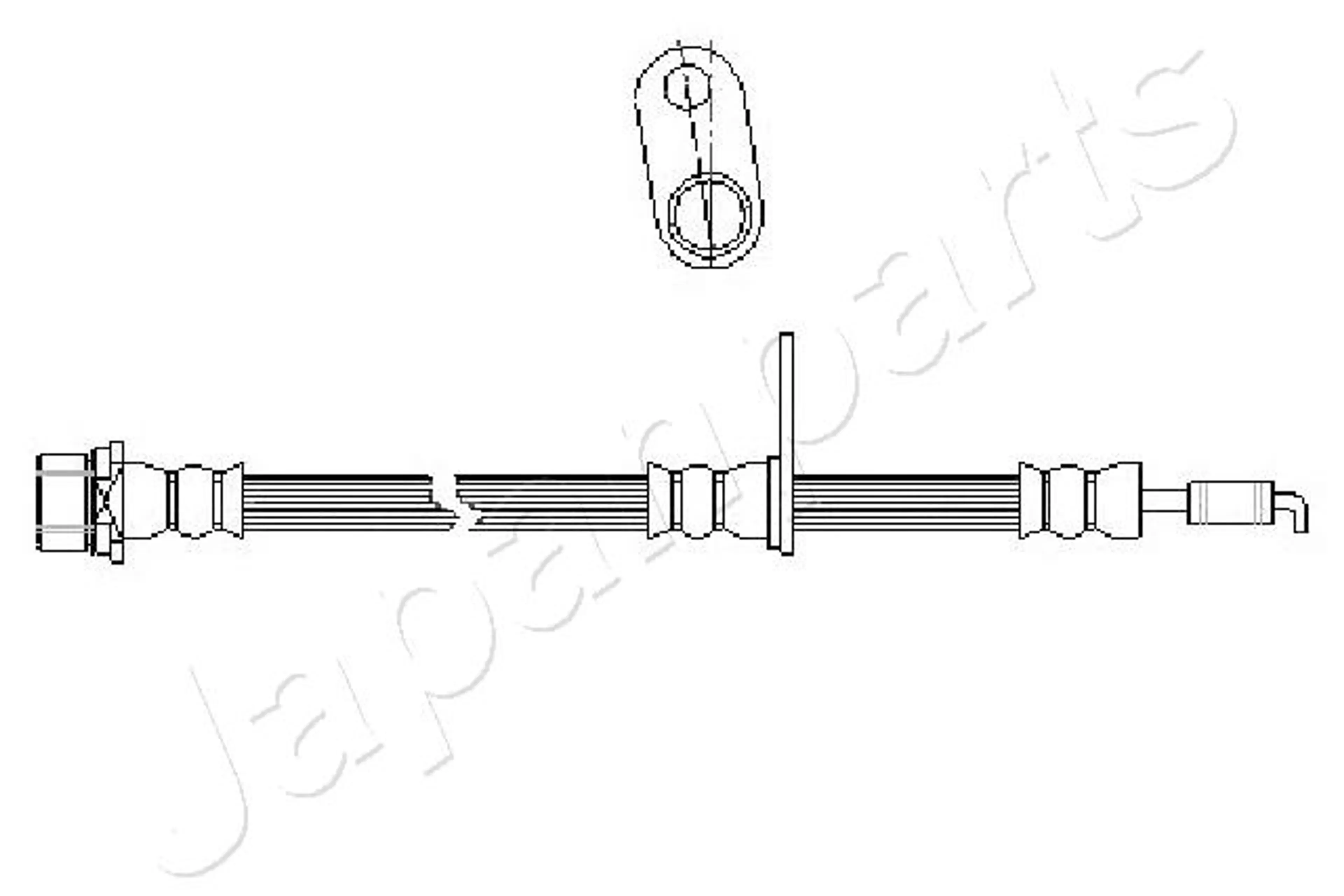 SOPORTE DE SUJECIÓN, MANGUERA DE FR