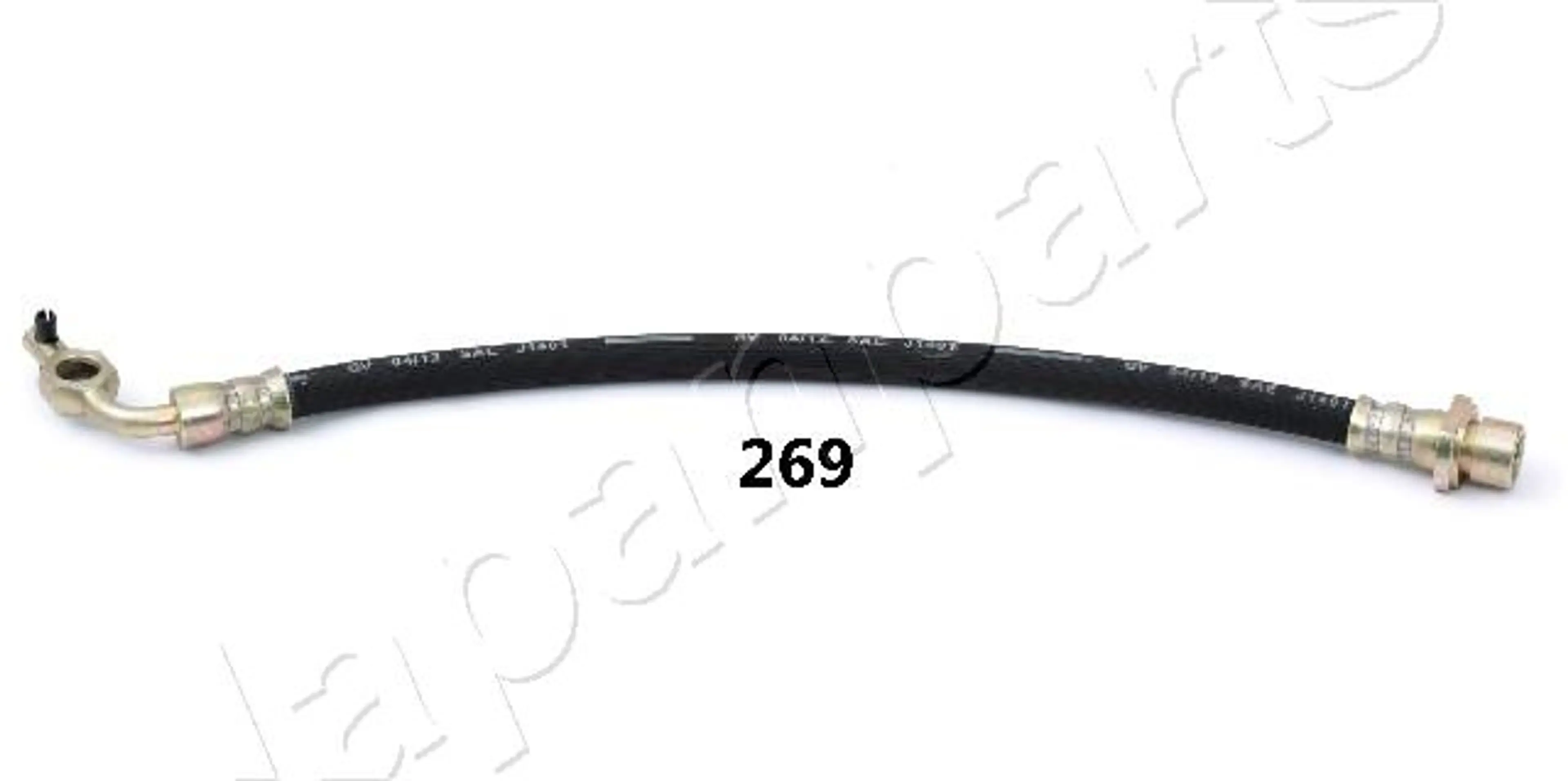 SOPORTE, TUBO FLEXIBLE DE FRENO EJE