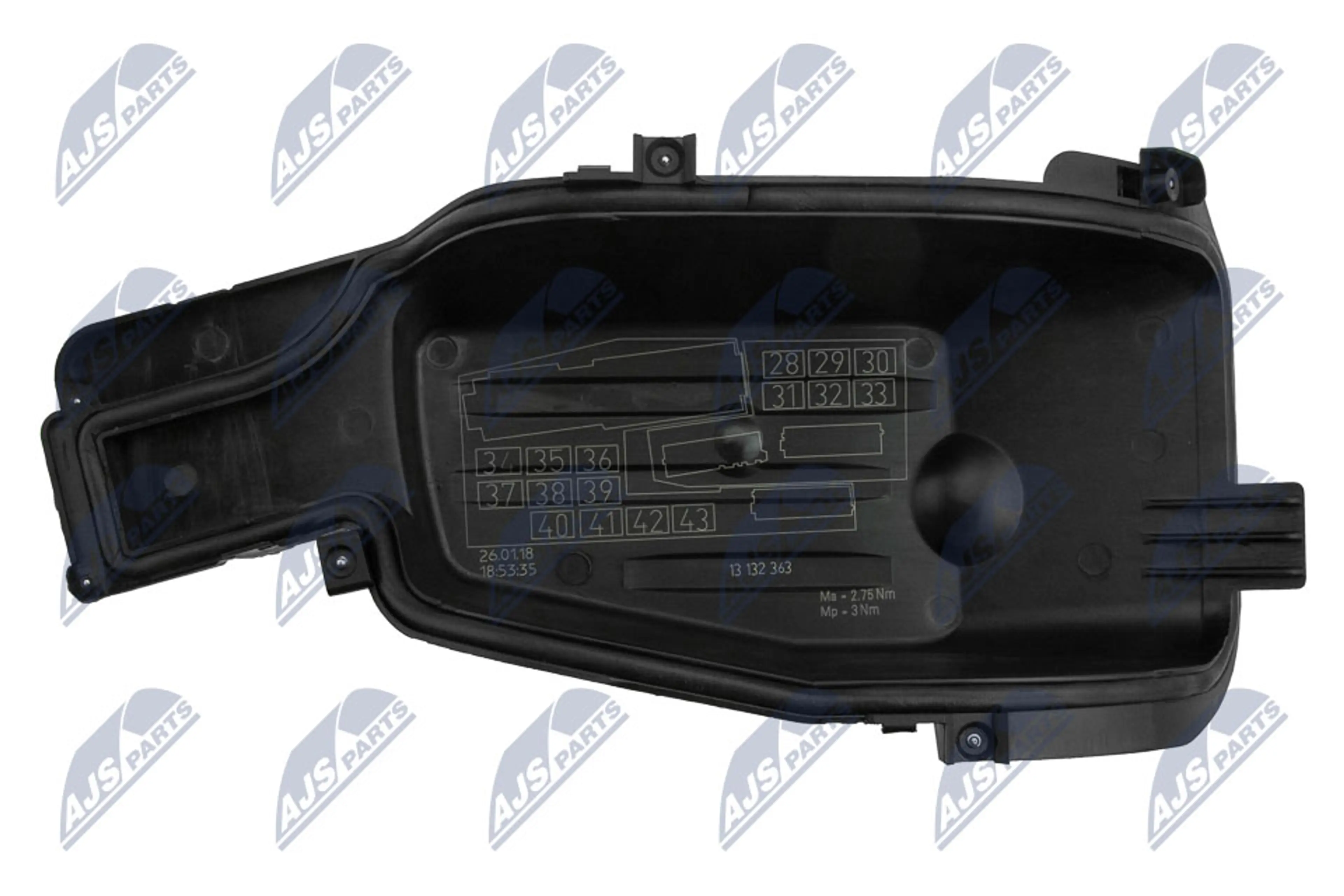 NTY POKRYWKA-SKRZYNKA PRZEKAZNIKA