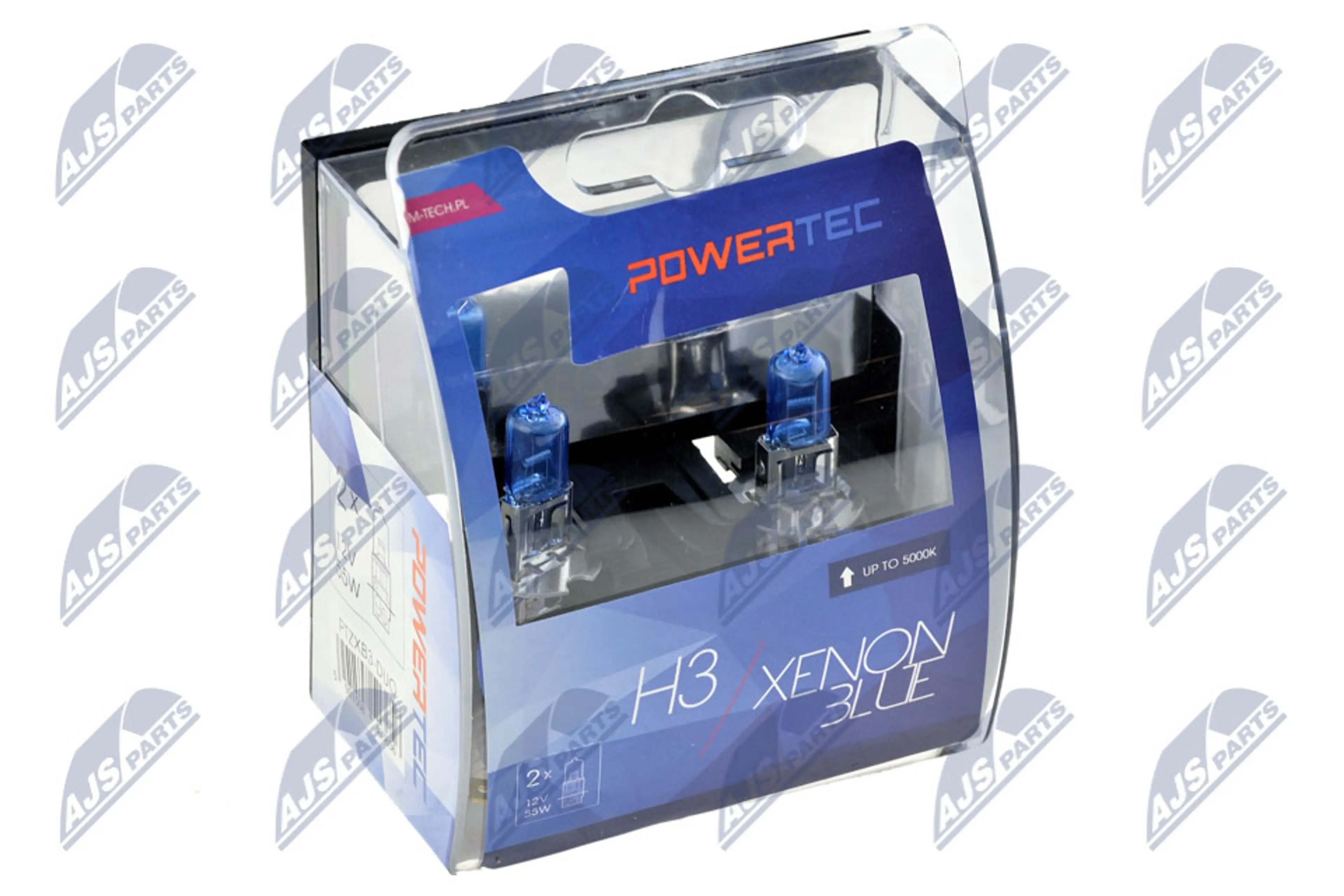 NTY ZARÓWKI HALOGENOWE H3 XENON BLU