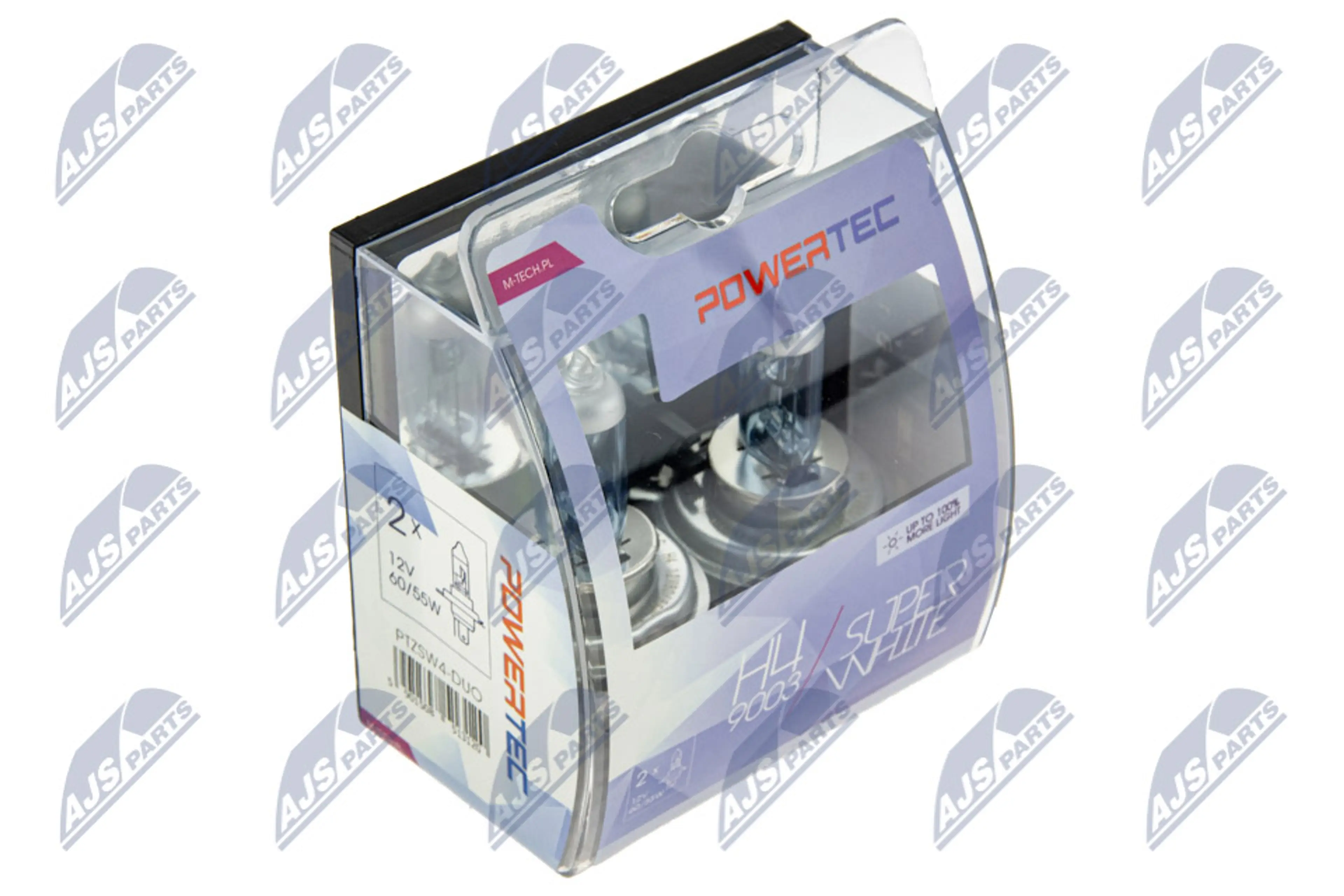 NTY BOMBILLA HALOGENA H4 SUPER WHIT