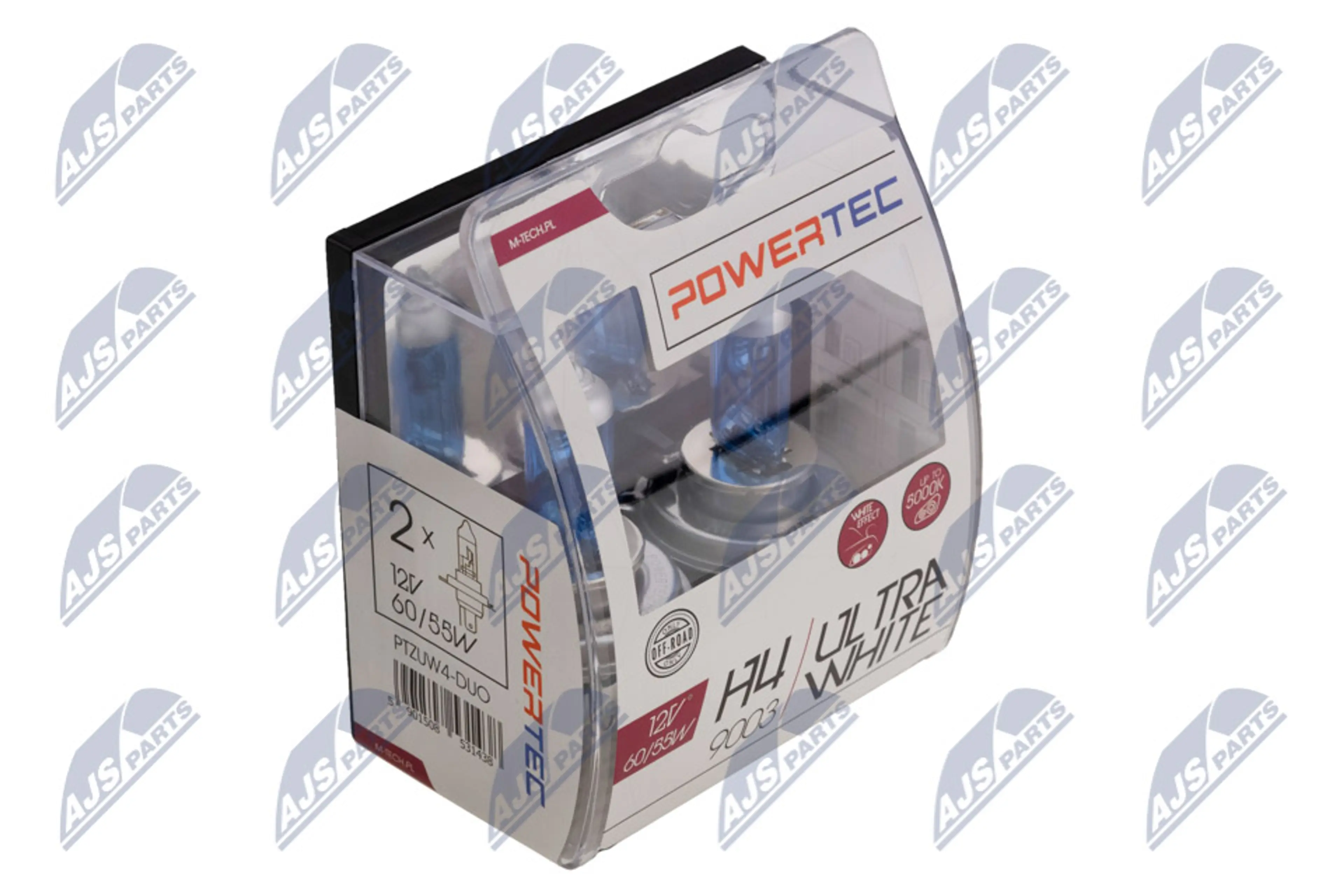 NTY ZARÓWKI HALOGENOWE H4 ULTRA WHI