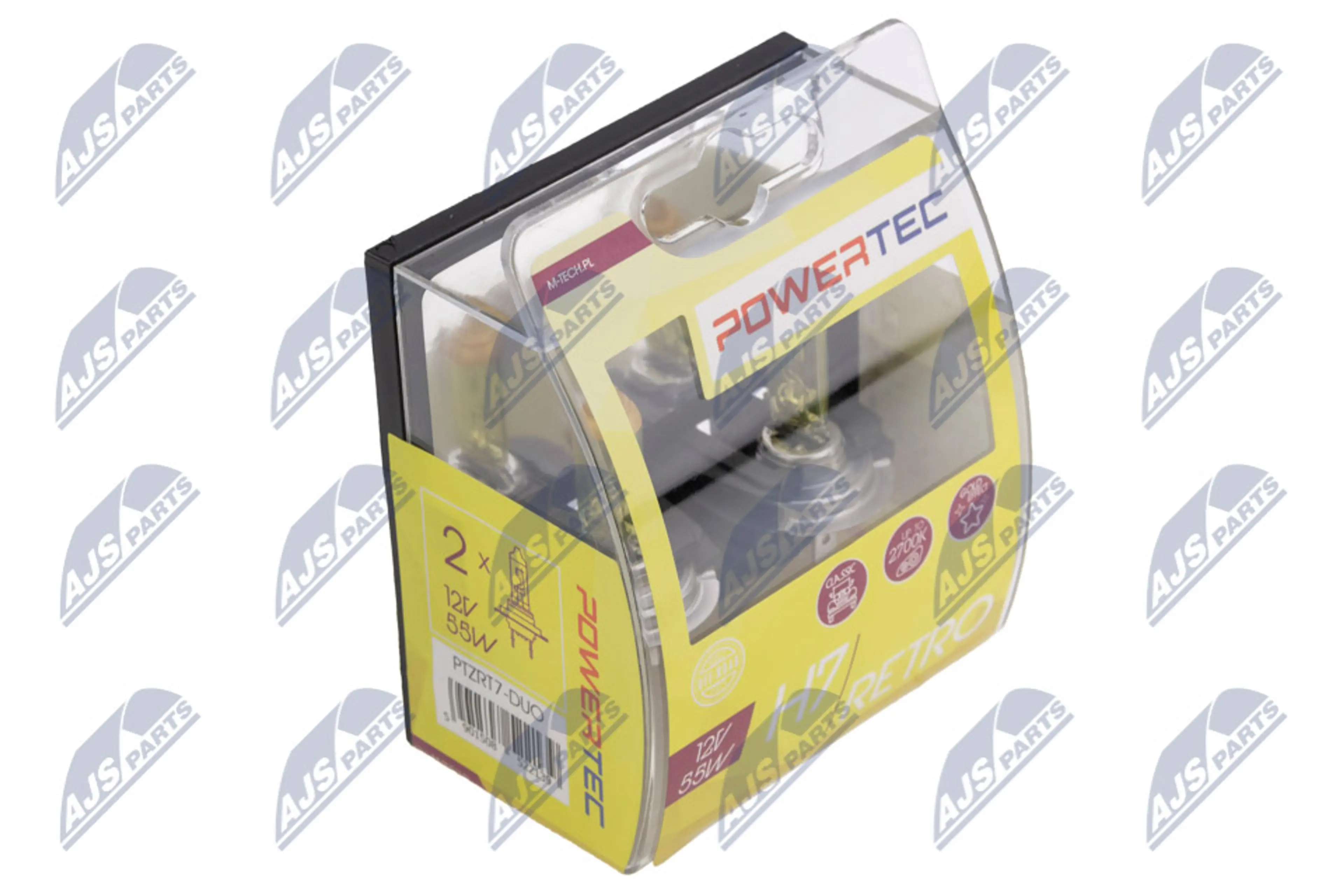 NTY ZARÓWKI HALOGENOWE H7 RETRO