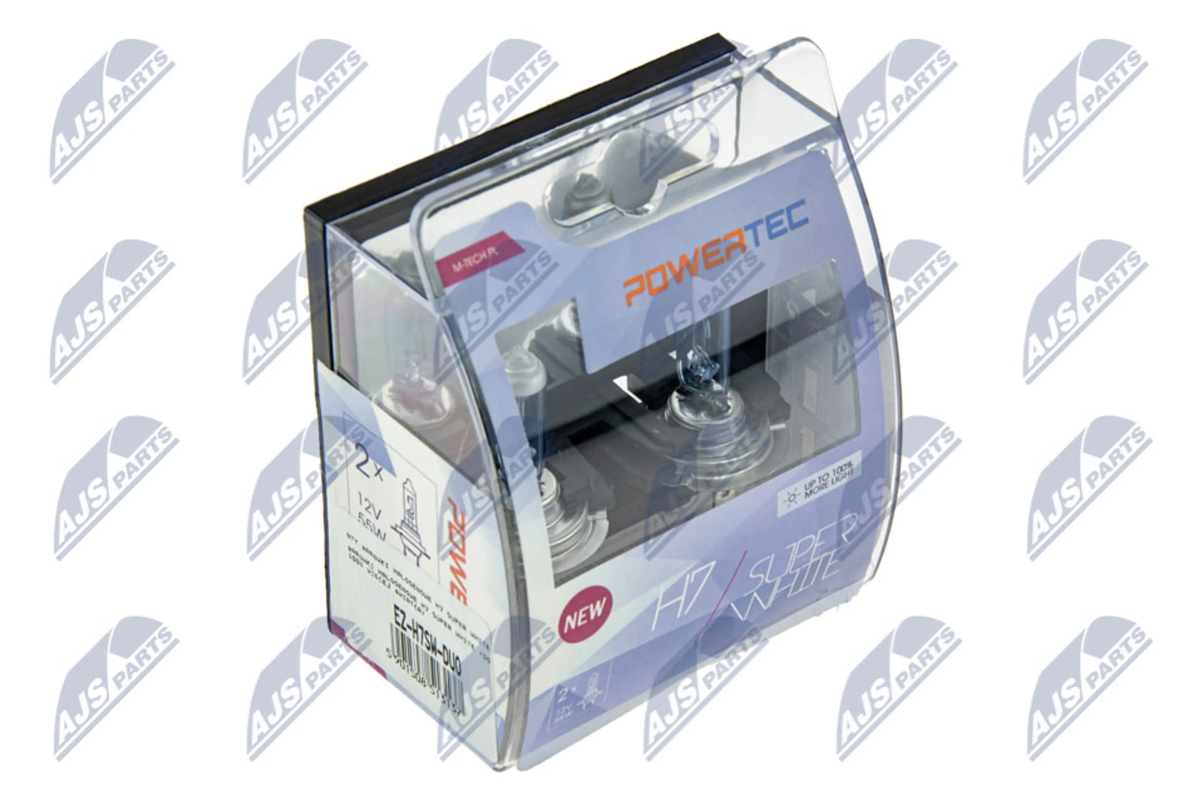 NTY BOMBILLA HALOGENA H7 SUPER WHIT