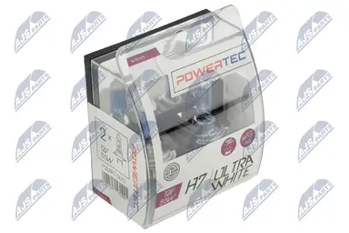 NTY ZARÓWKI HALOGENOWE H7 ULTRA WHI