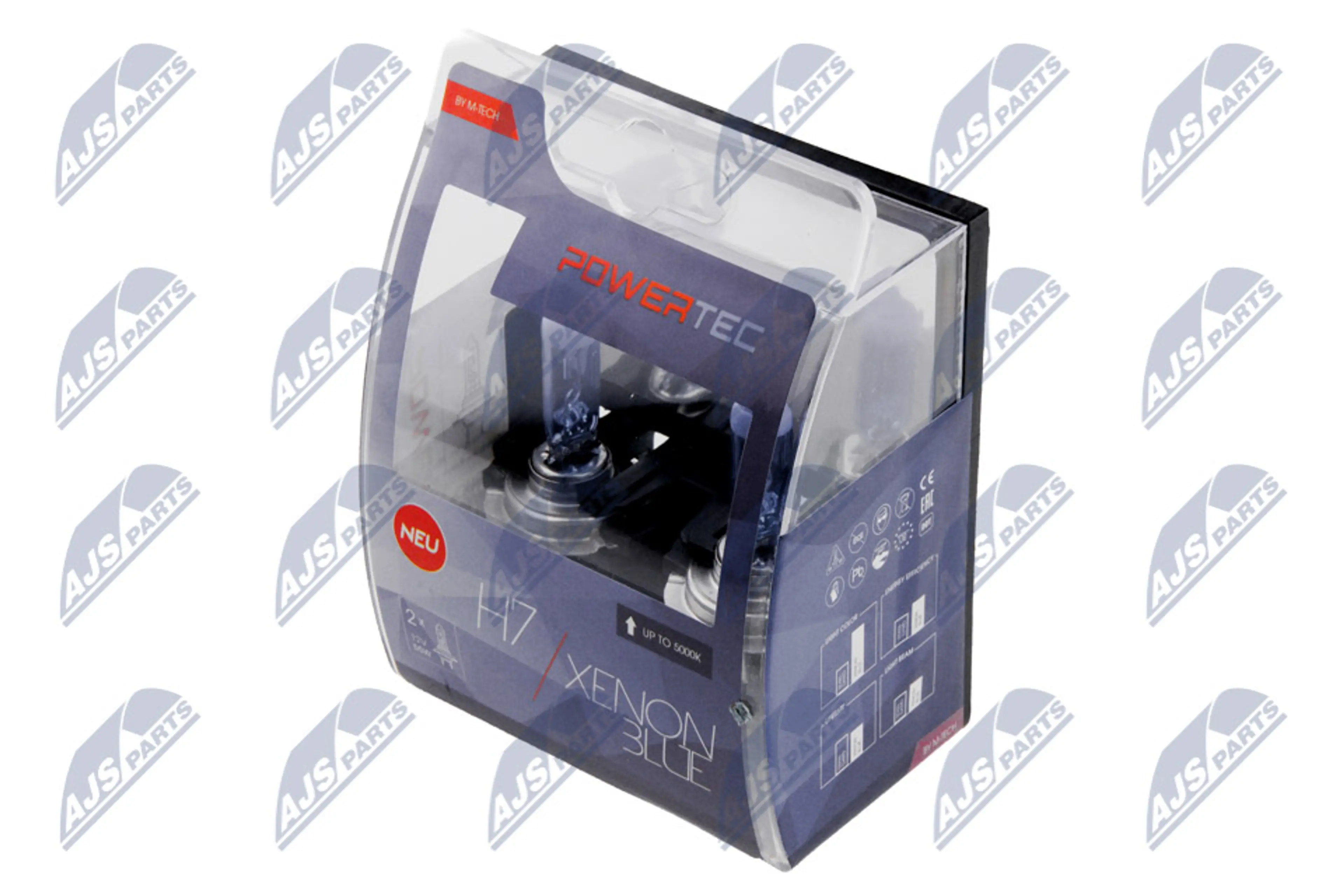 NTY ZARÓWKI HALOGENOWE H7 XENON BLU