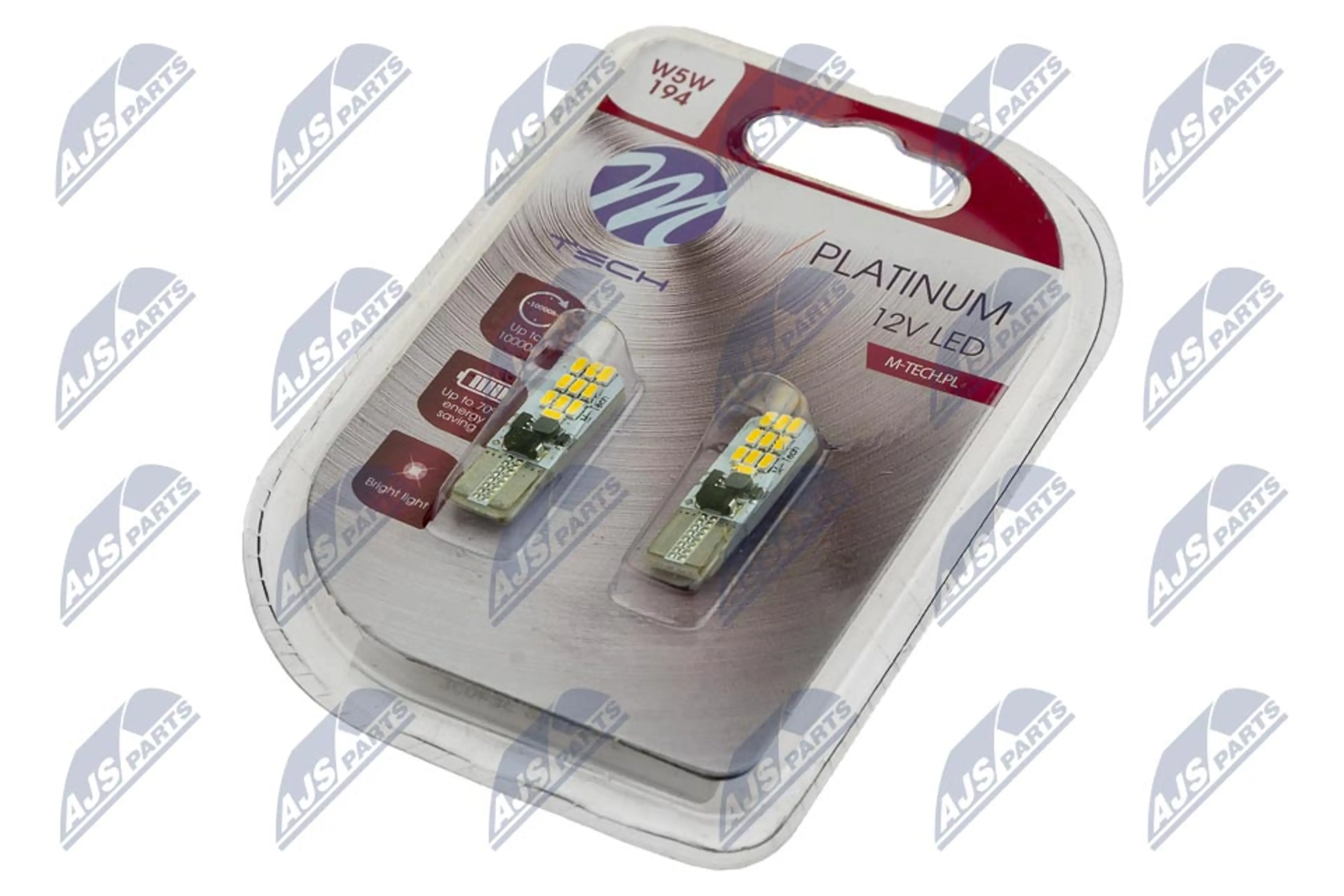 NTY ZARÓWKA LED W5W PLATINUM