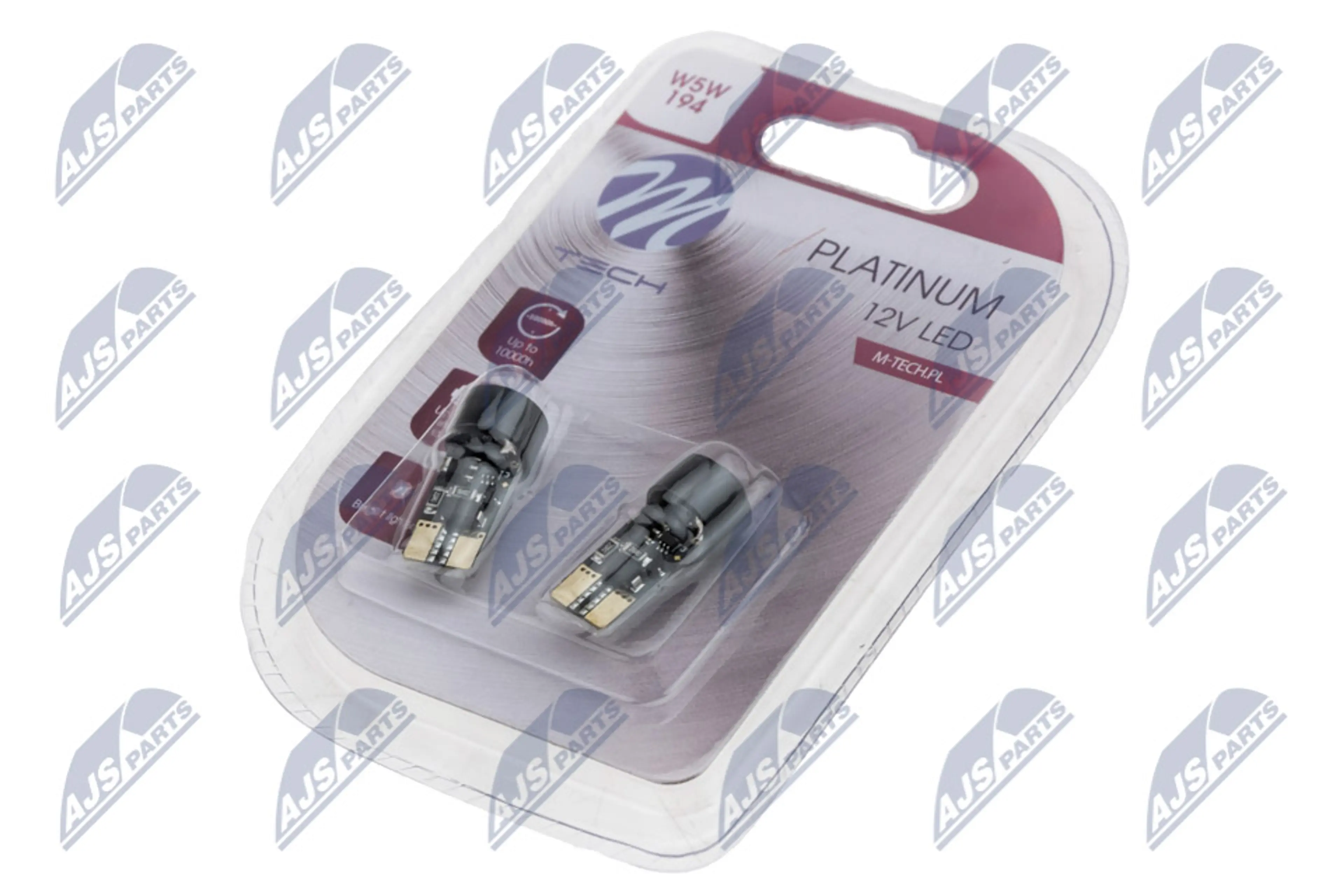 NTY ZARÓWKA LED W5W PLATINUM