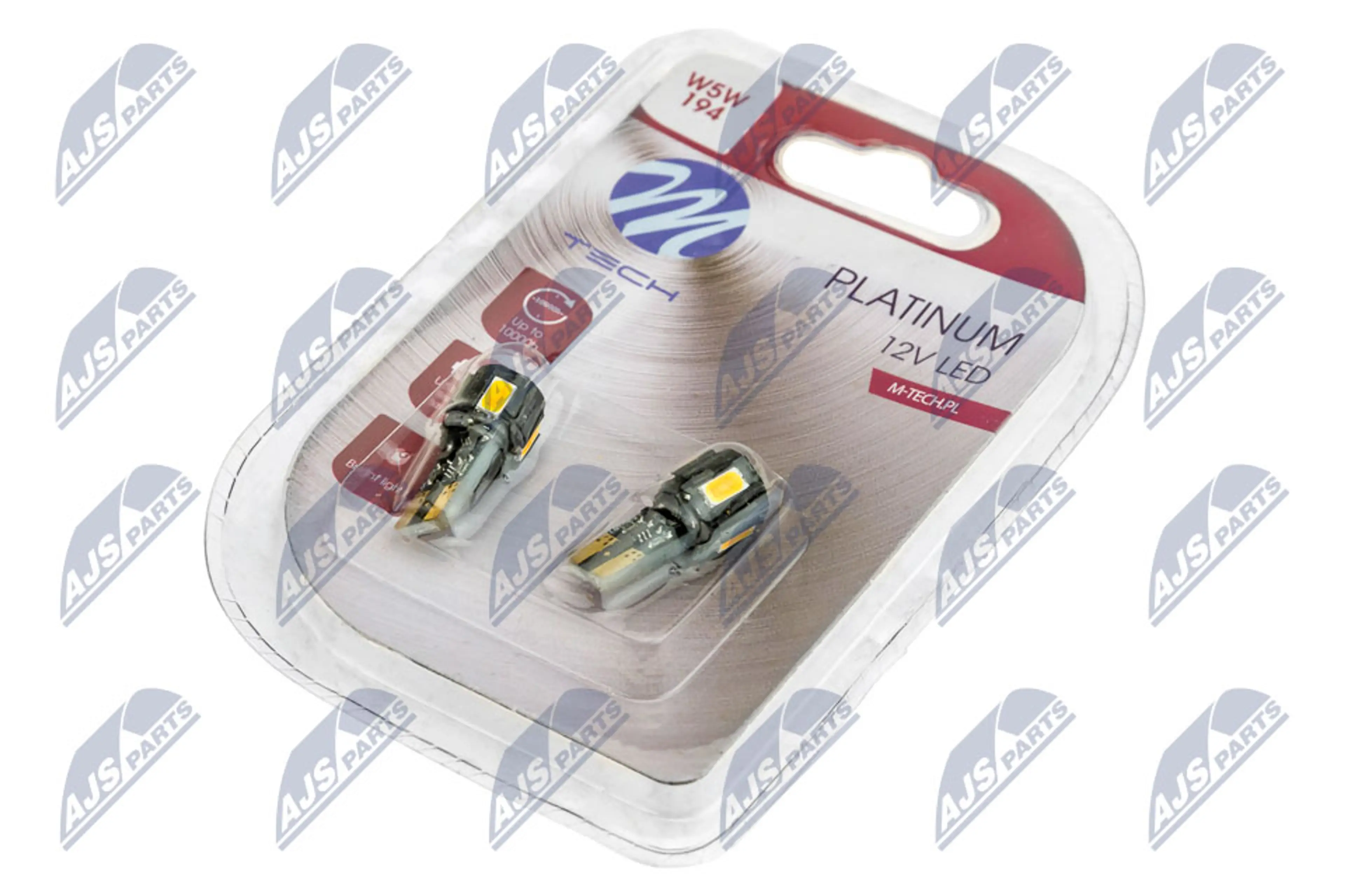 NTY ZARÓWKA LED W5W PLATINUM