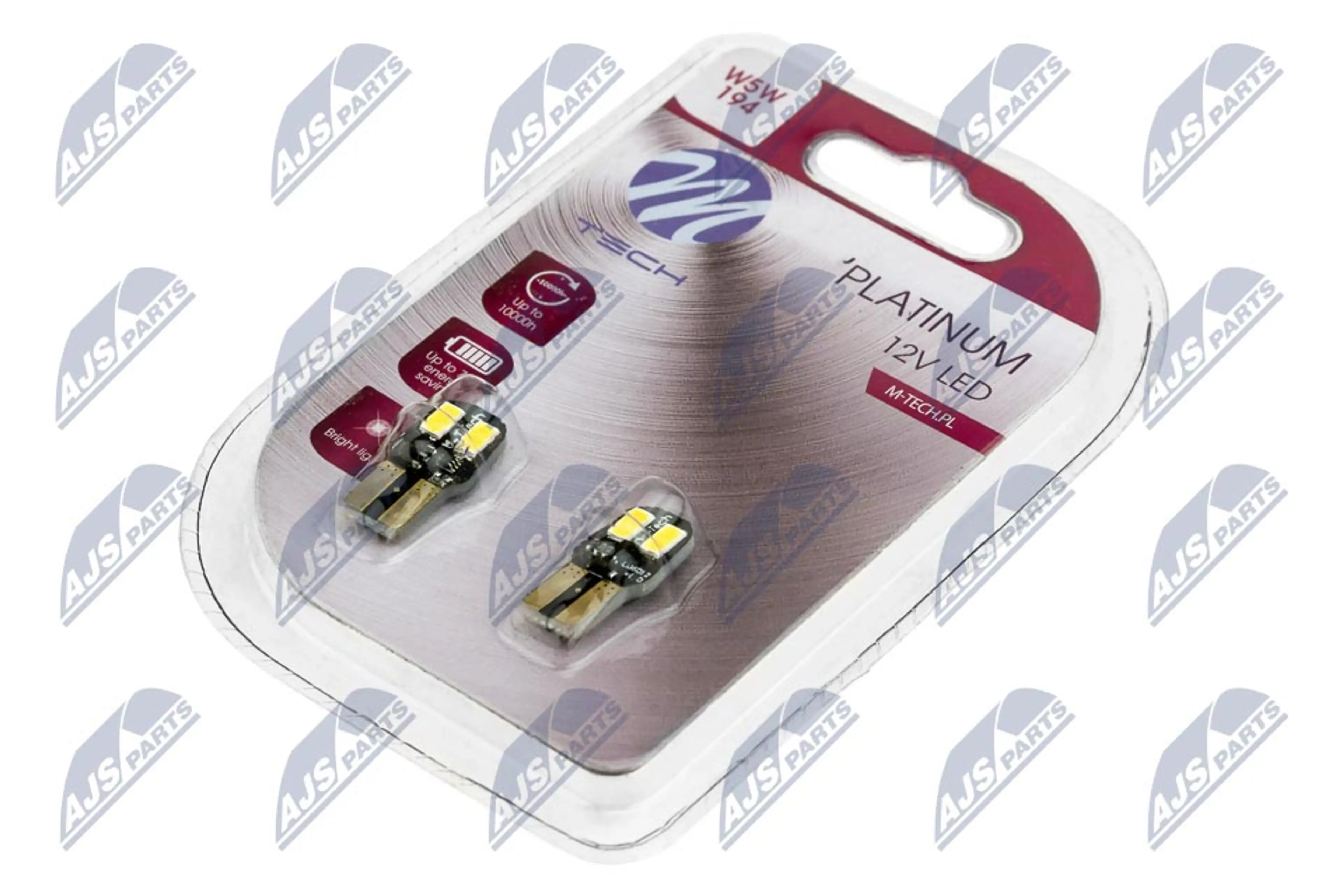 NTY ZARÓWKA LED W5W PLATINUM