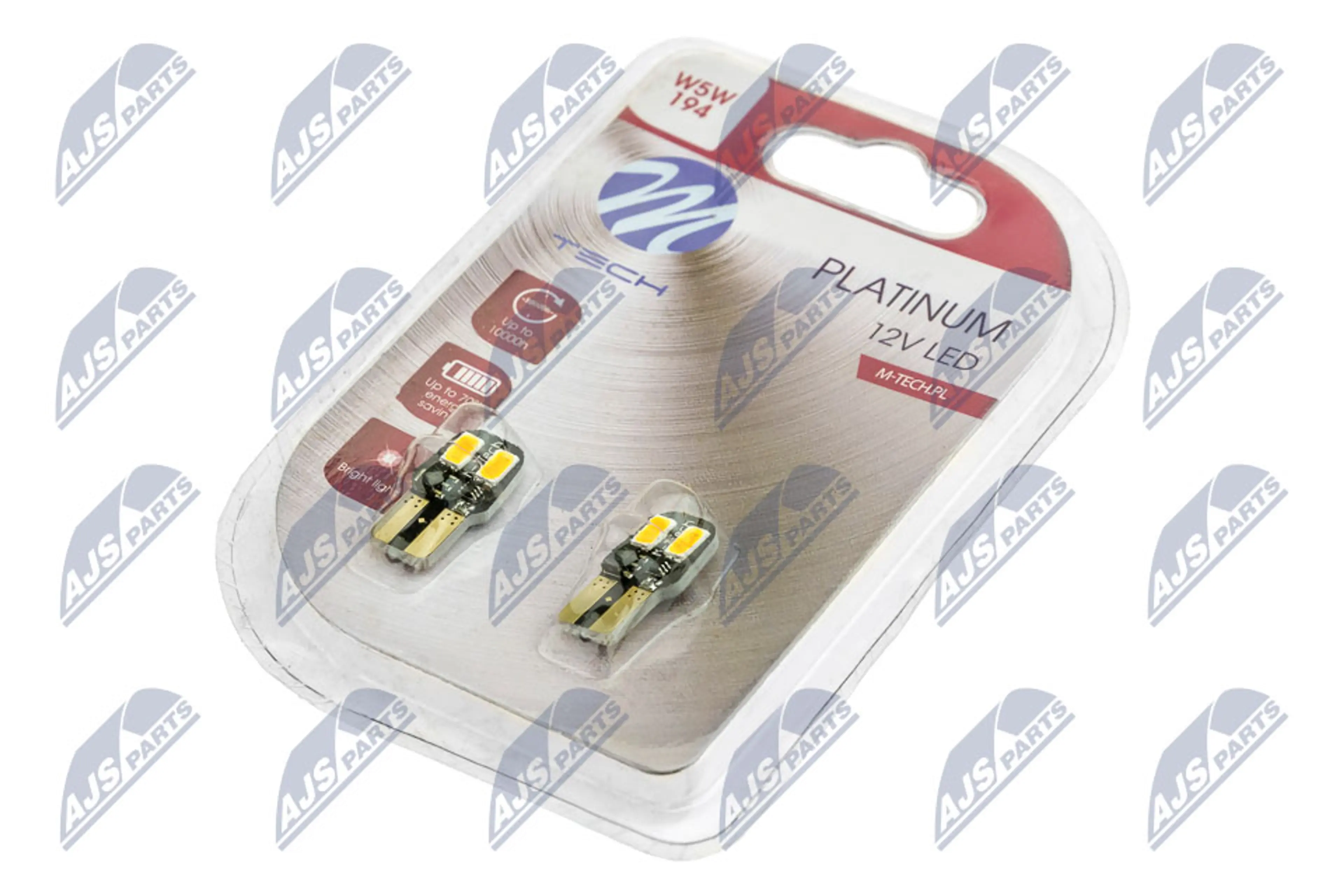 NTY ZARÓWKA LED W5W PLATINUM