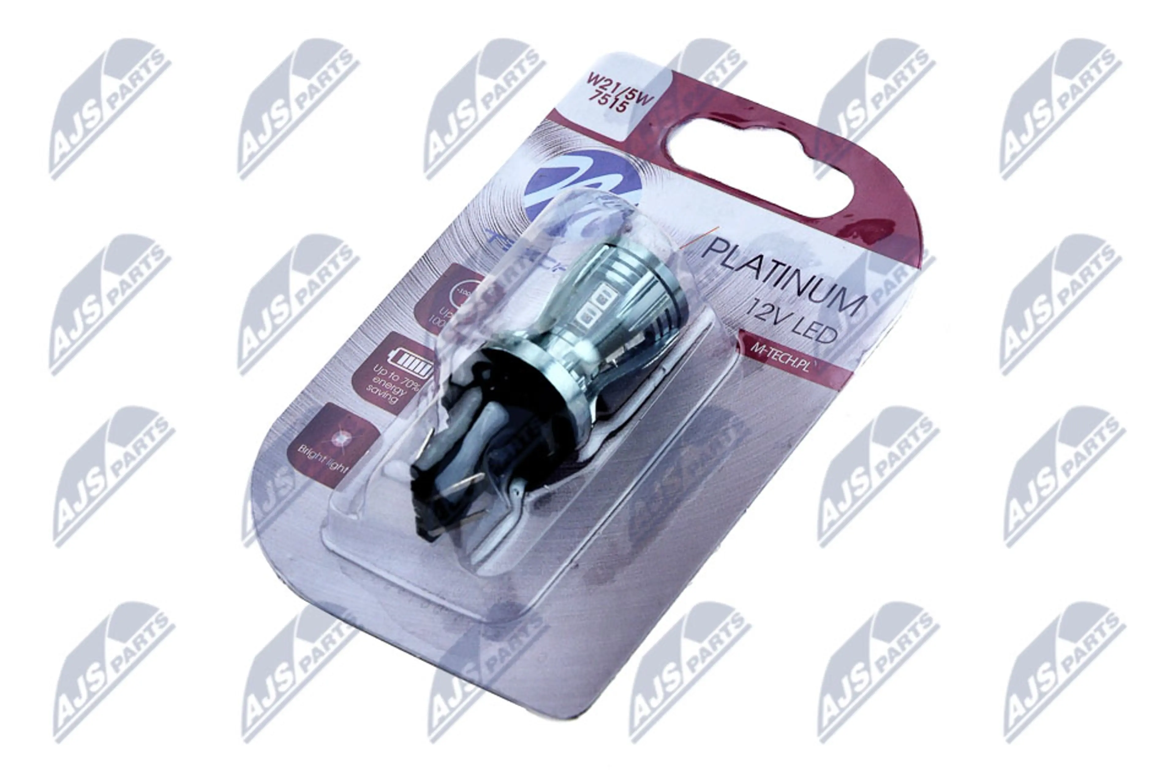 NTY ZARÓWKA LED W21/5W RED SERIES