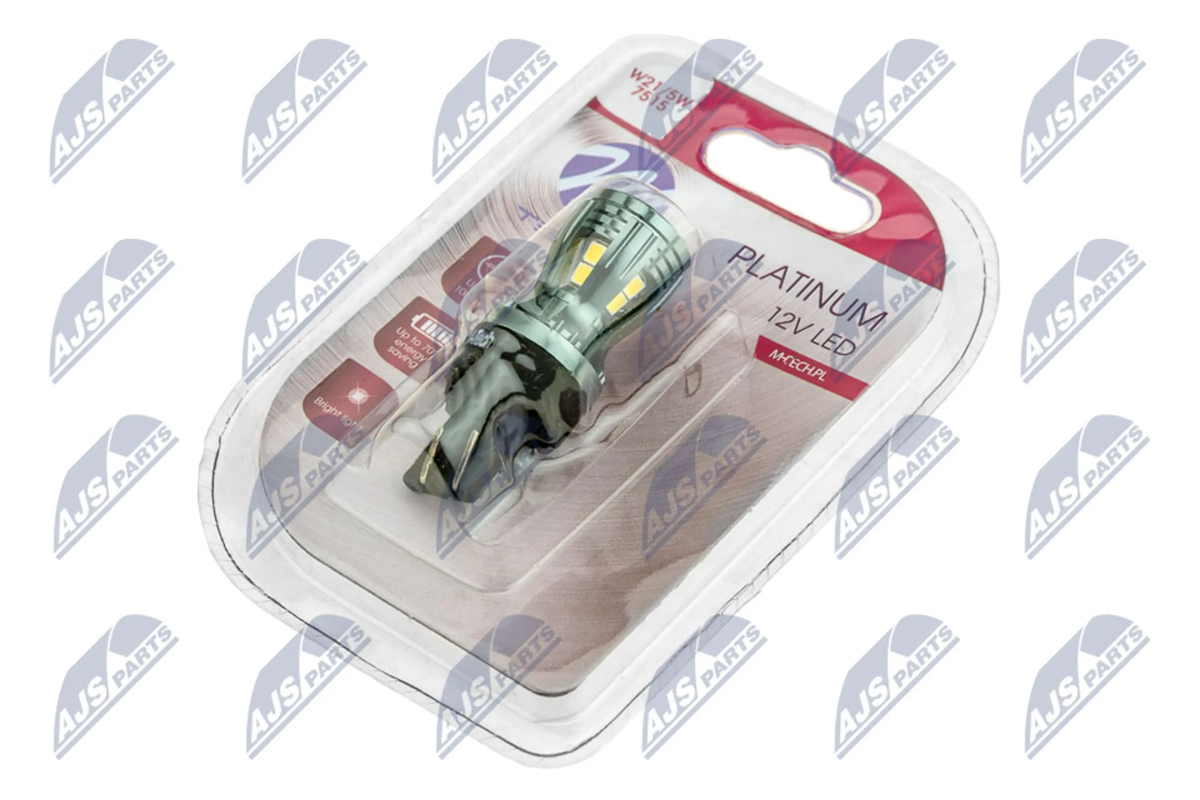 NTY ZARÓWKA LED W21/5W PLATINUM