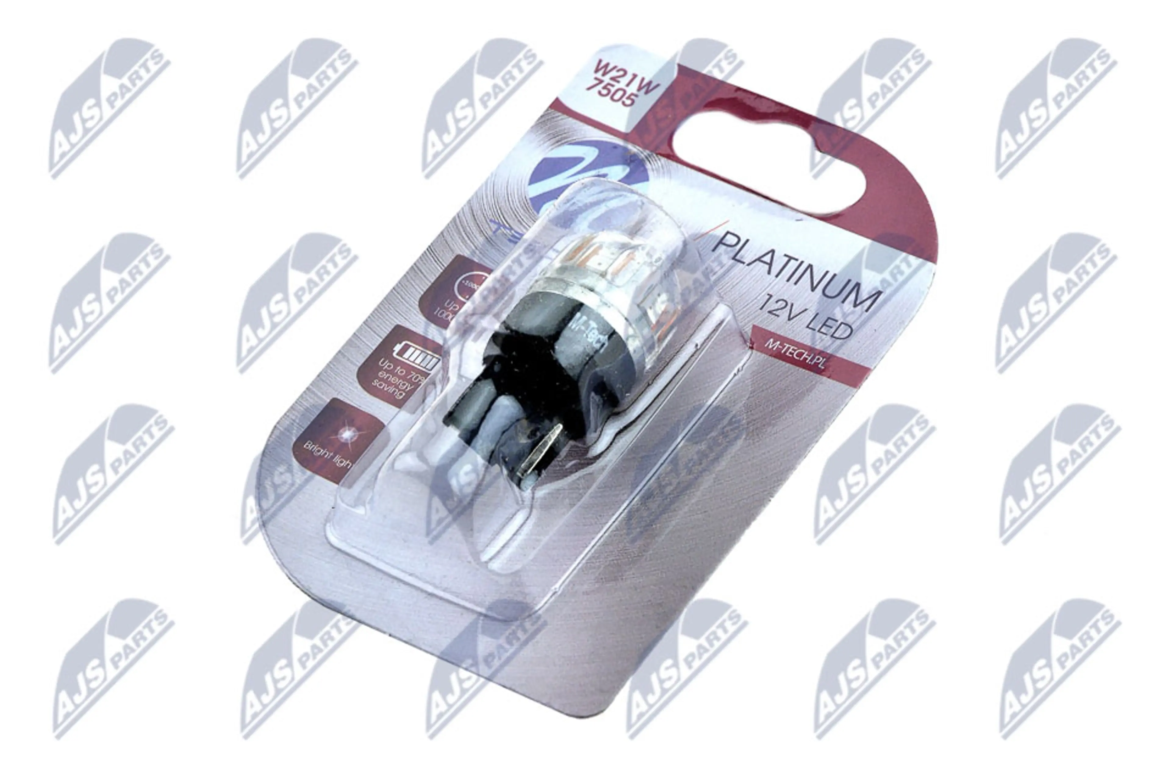 NTY ZARÓWKA LED W21W RED SERIES