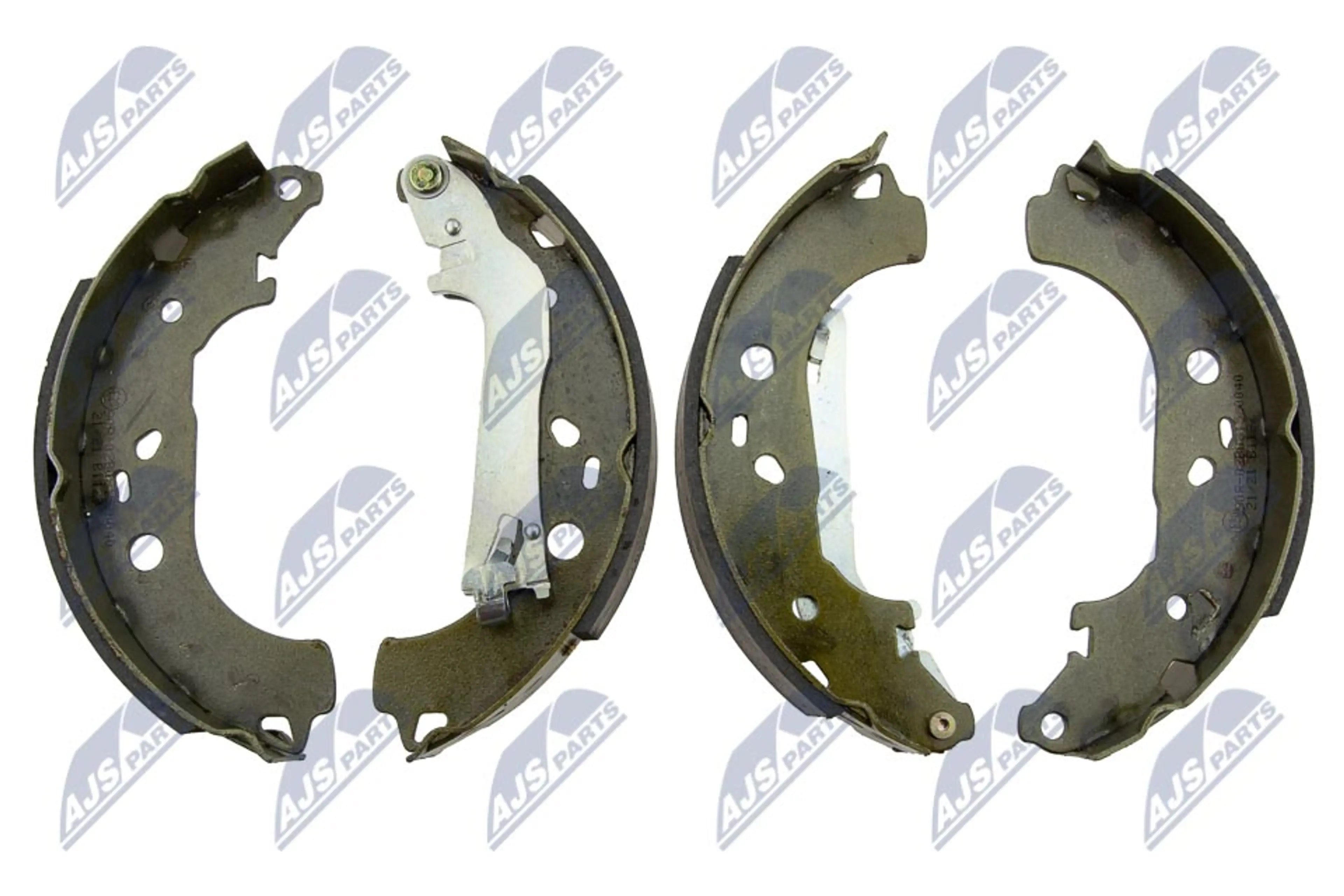ALPHA JUEGO DE ZAPATAS DE FRENO