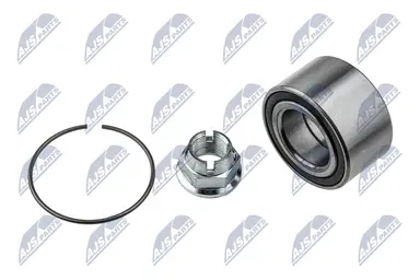 NTY KIT COJINETE RUEDA DELANTERA