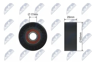 NTY POLEA TENSORA DE LA CORREA TRAP