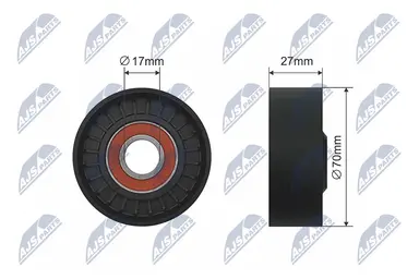 NTY POLEA TENSORA DE LA CORREA TRAP